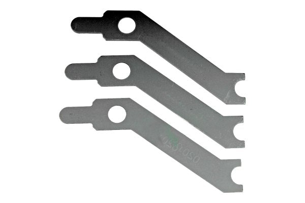 Shimssats Startmotor GM För startmotor med diagonalt bultmönster, 3 dimensioner. 02350