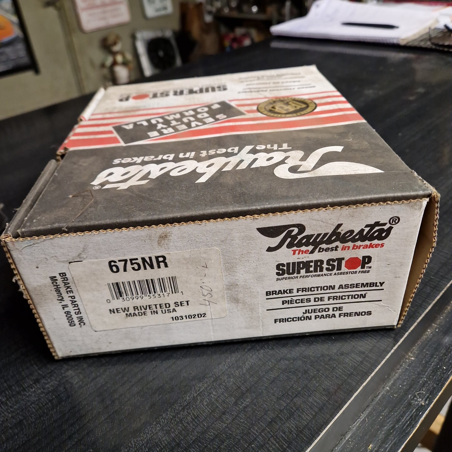 Bromsbackar Chevrolet Truck, GMC 93-00, 10" x 2-1/2" 675NR