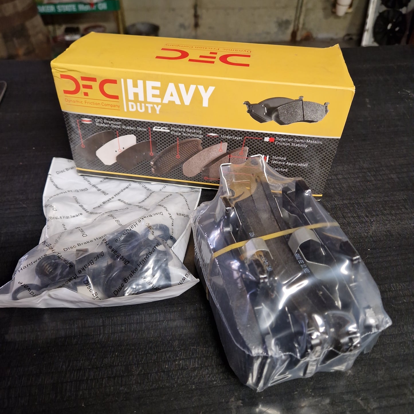 Bromsklossar Fram Cadillac, Chevrolet Truck, Dodge Truck, GMC, 90-tal 1214-0369-01 Motsvarar 369