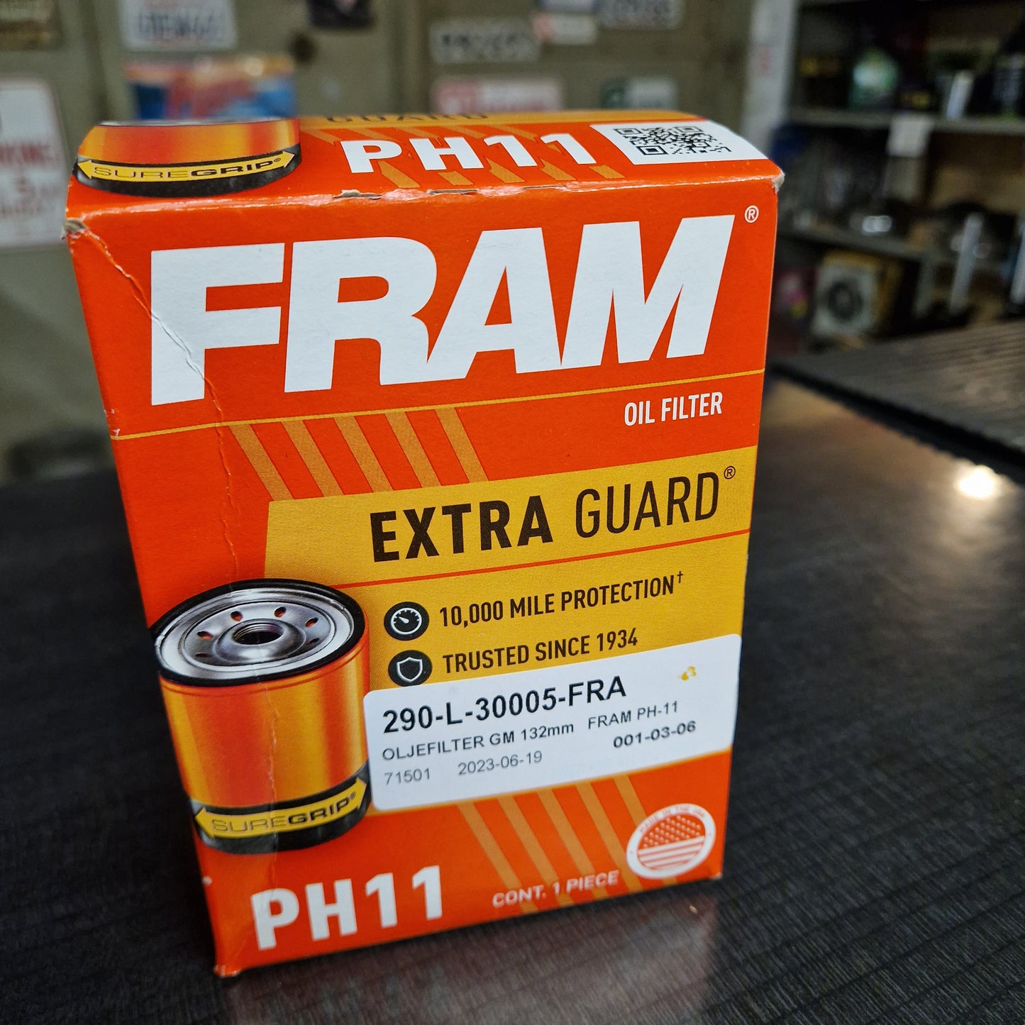Oljefilter GM H=131mm PH11 FRAM (L30005)