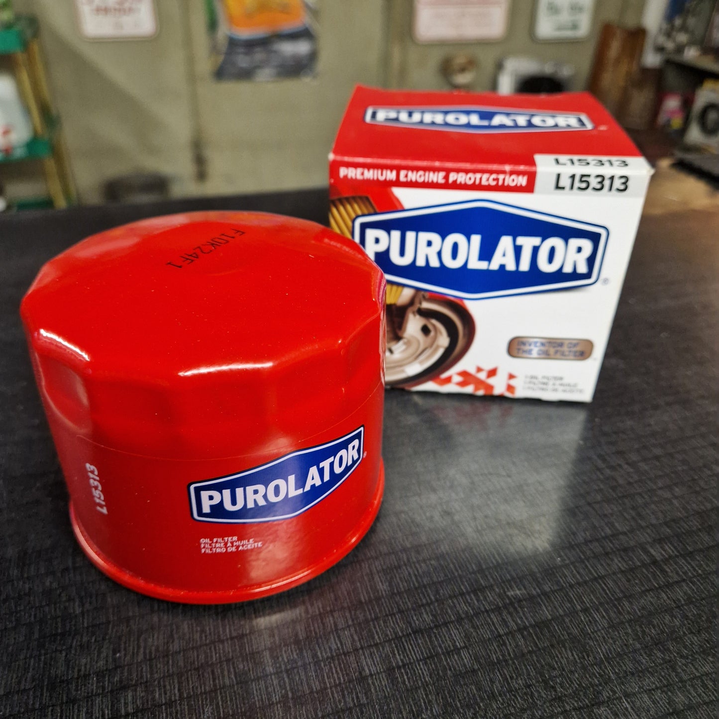 Oljefilter Chevrolet "Kort Filter" H=79mm L15313 Rött (L20049)