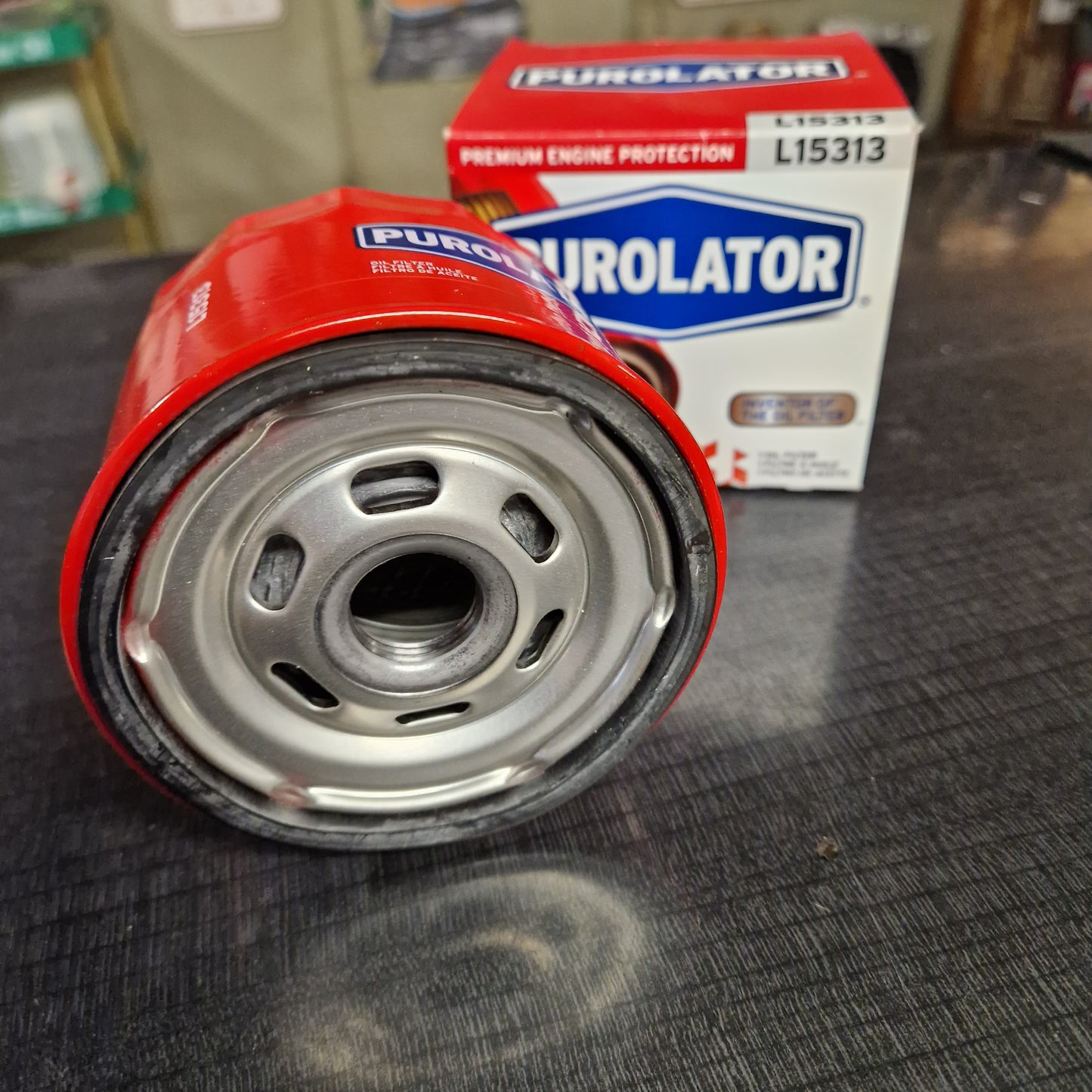 Oljefilter Chevrolet "Kort Filter" H=79mm L15313 Rött (L20049)