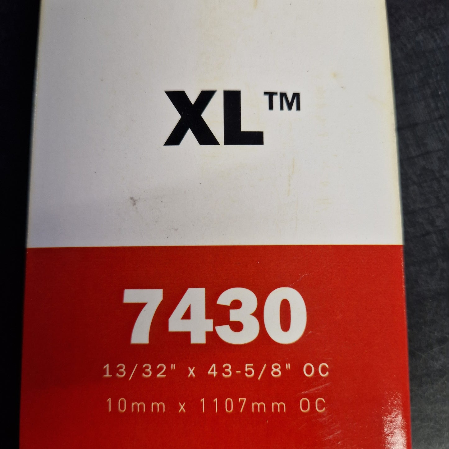 Fläktrem 10mm x 1107mm 7430