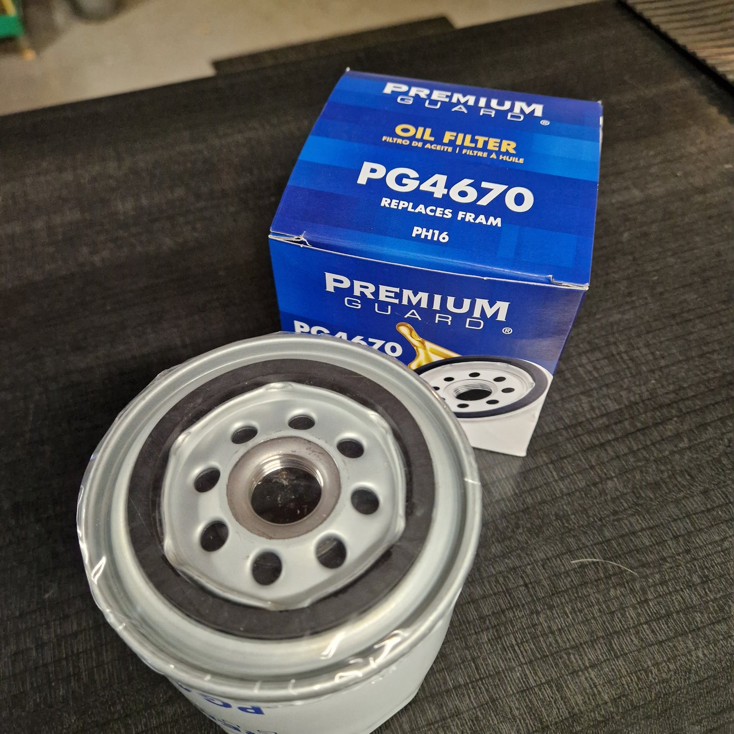 Oljefilter Ford & MoPar "Kort Filter" H=96mm PG4670 (L20081)