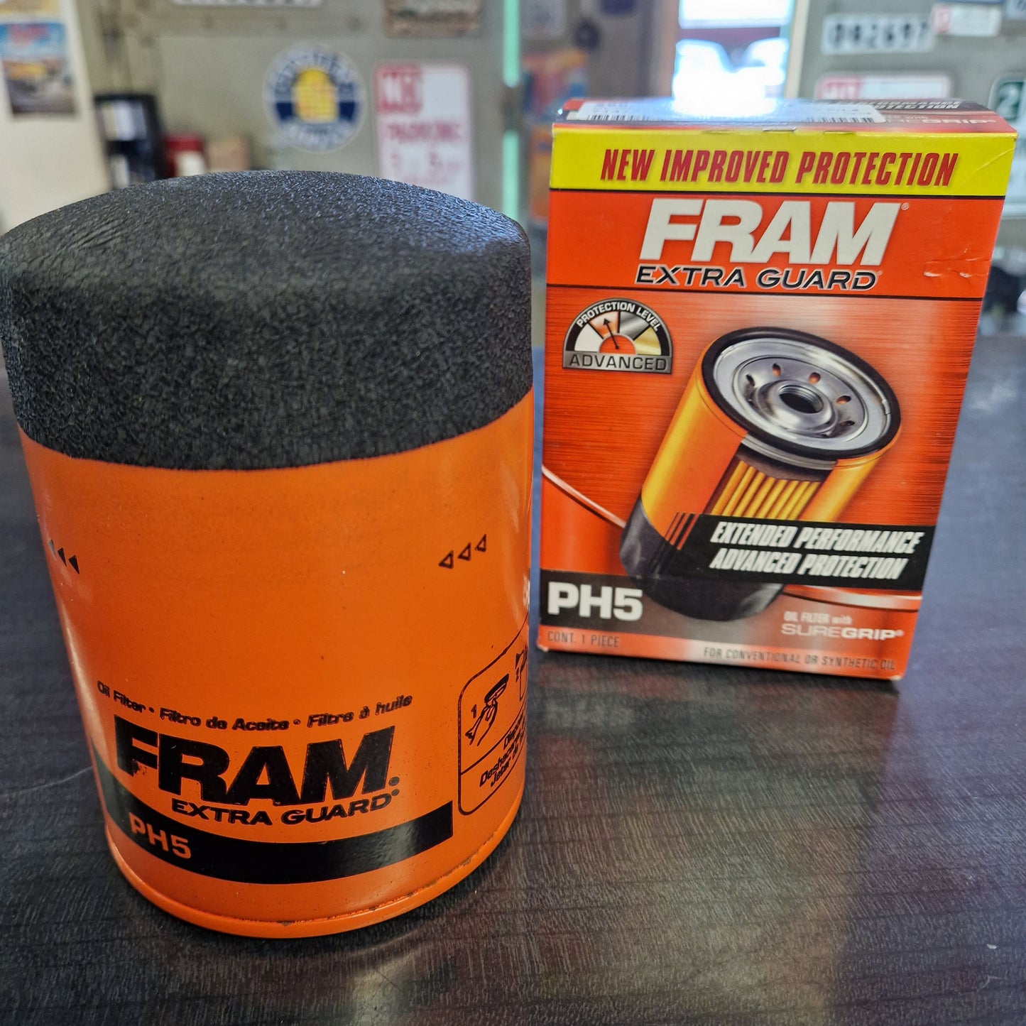 Oljefilter Chevrolet GM H=132mm PH5 FRAM (L20049, L34631)