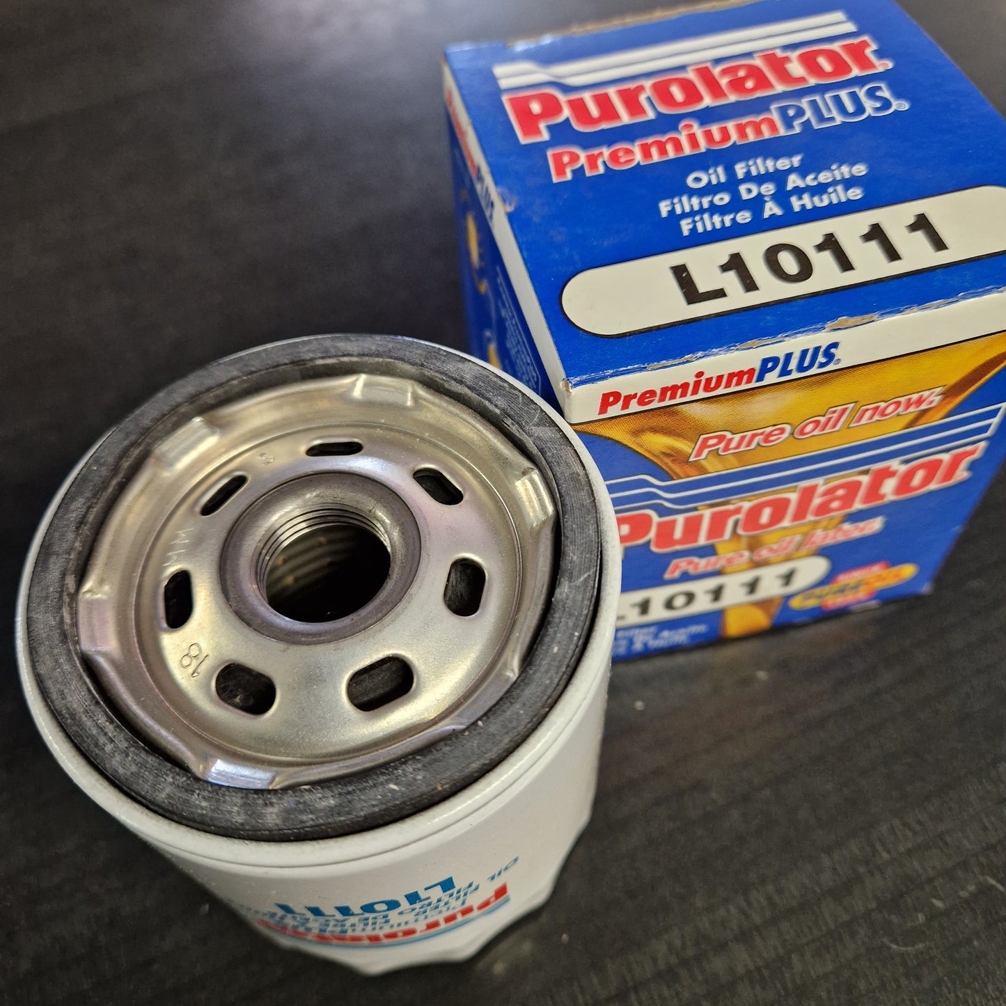 Oljefilter GM V6 75-07. M18 L10111 Purplator "Premium Plus"