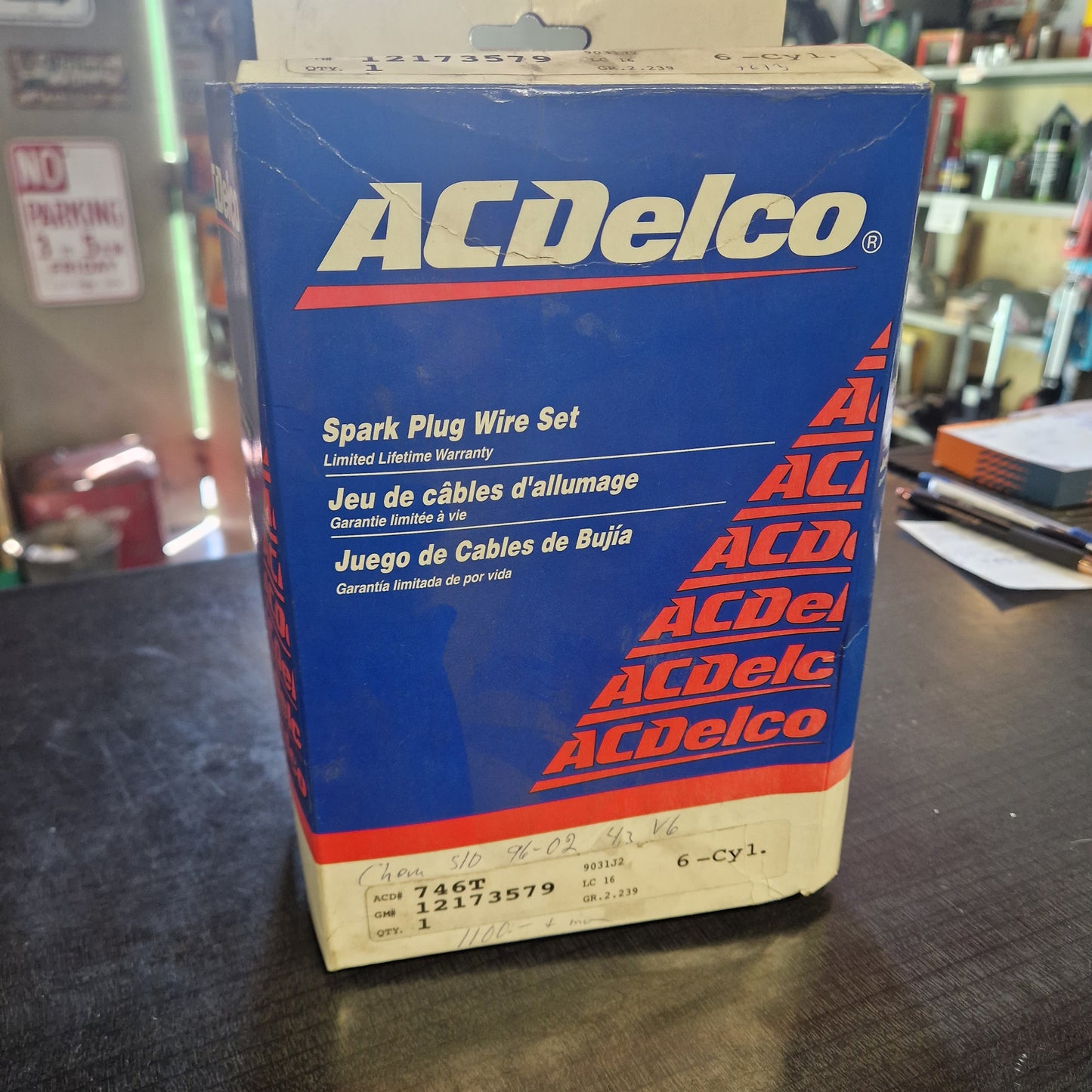 Tändkabelsats Chevrolet, GMC Truck 6 Cyl. 96-98 ACDelco. 12173579, 746T (7673)