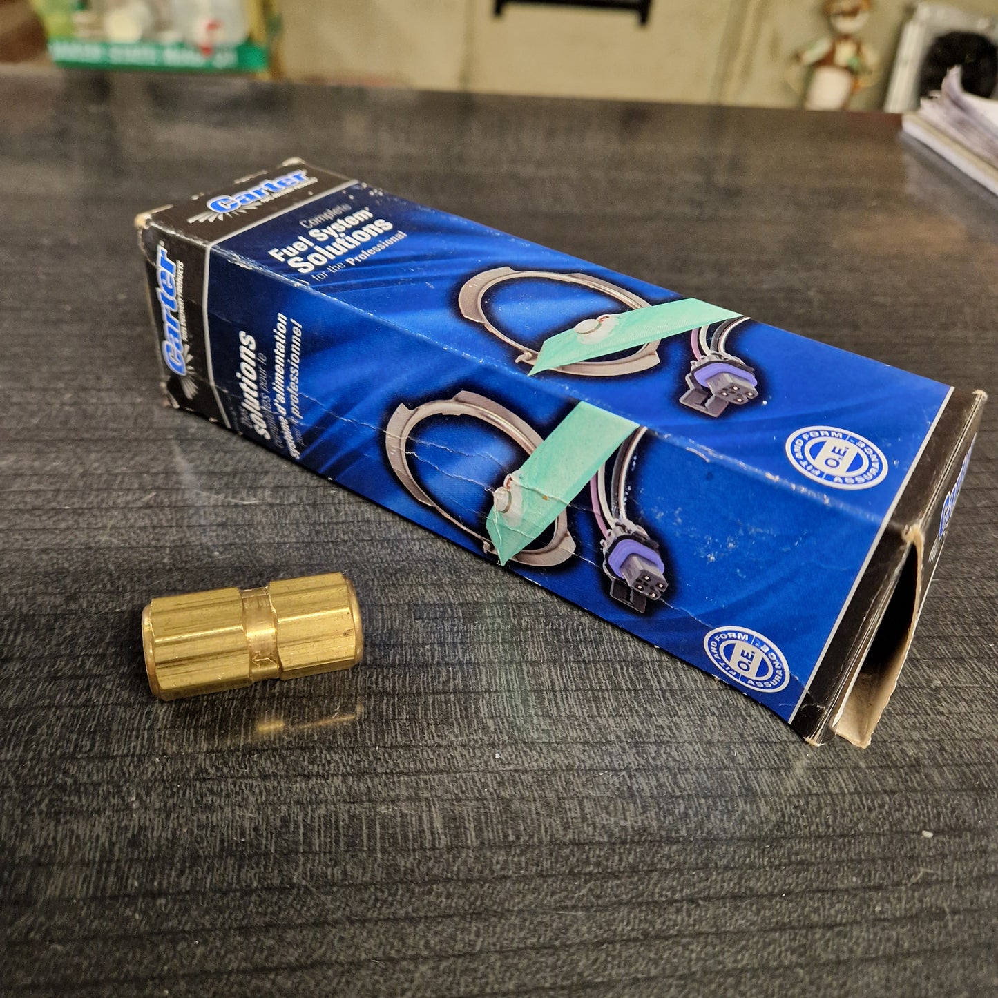 Backventil På ledning, Universal 2x1/4"NPT. 169-1002