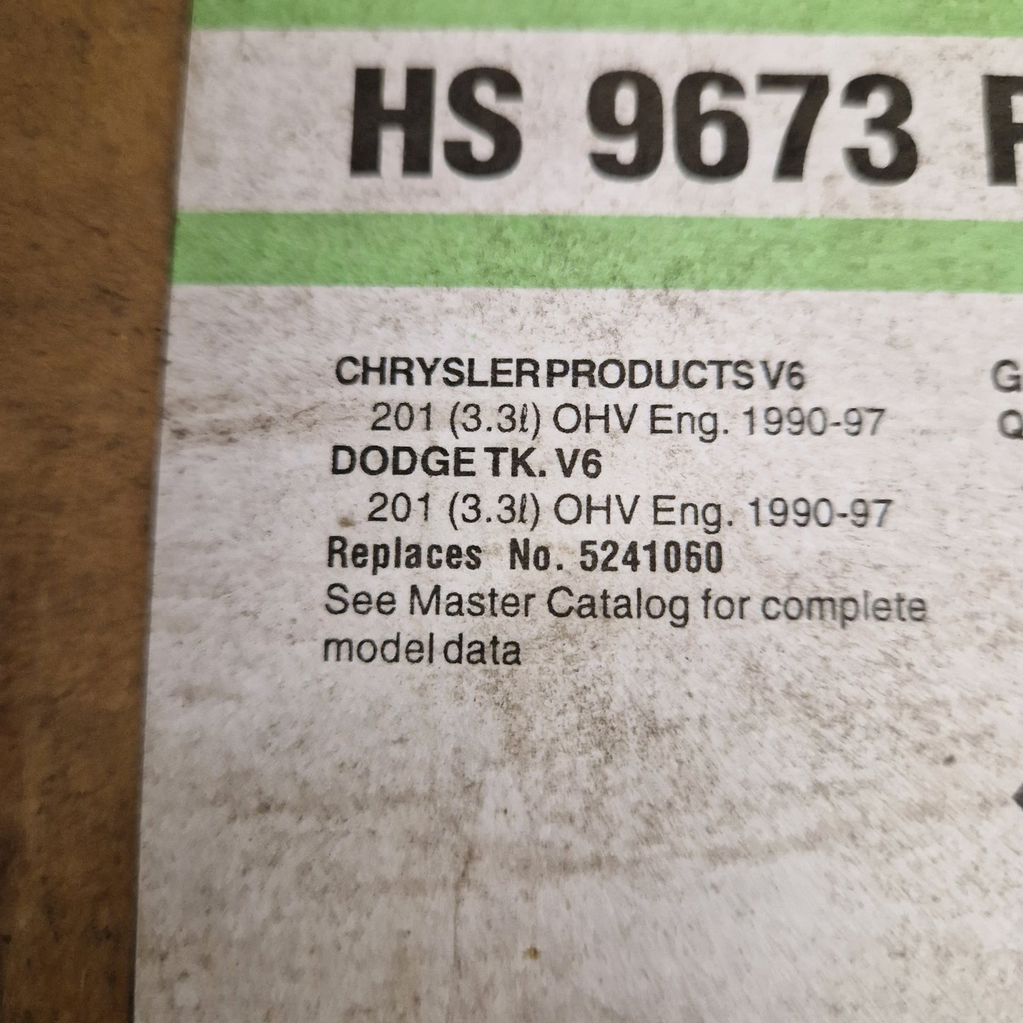 Sotningssats Mopar V6 90-00 Chrysler, Dodge, Eagle, Plymouth FELHS9673PT