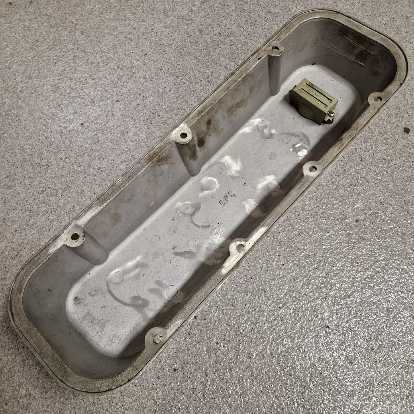 Ventilkåpor Chevrolet BB Aluminium "RCP" 1 Par