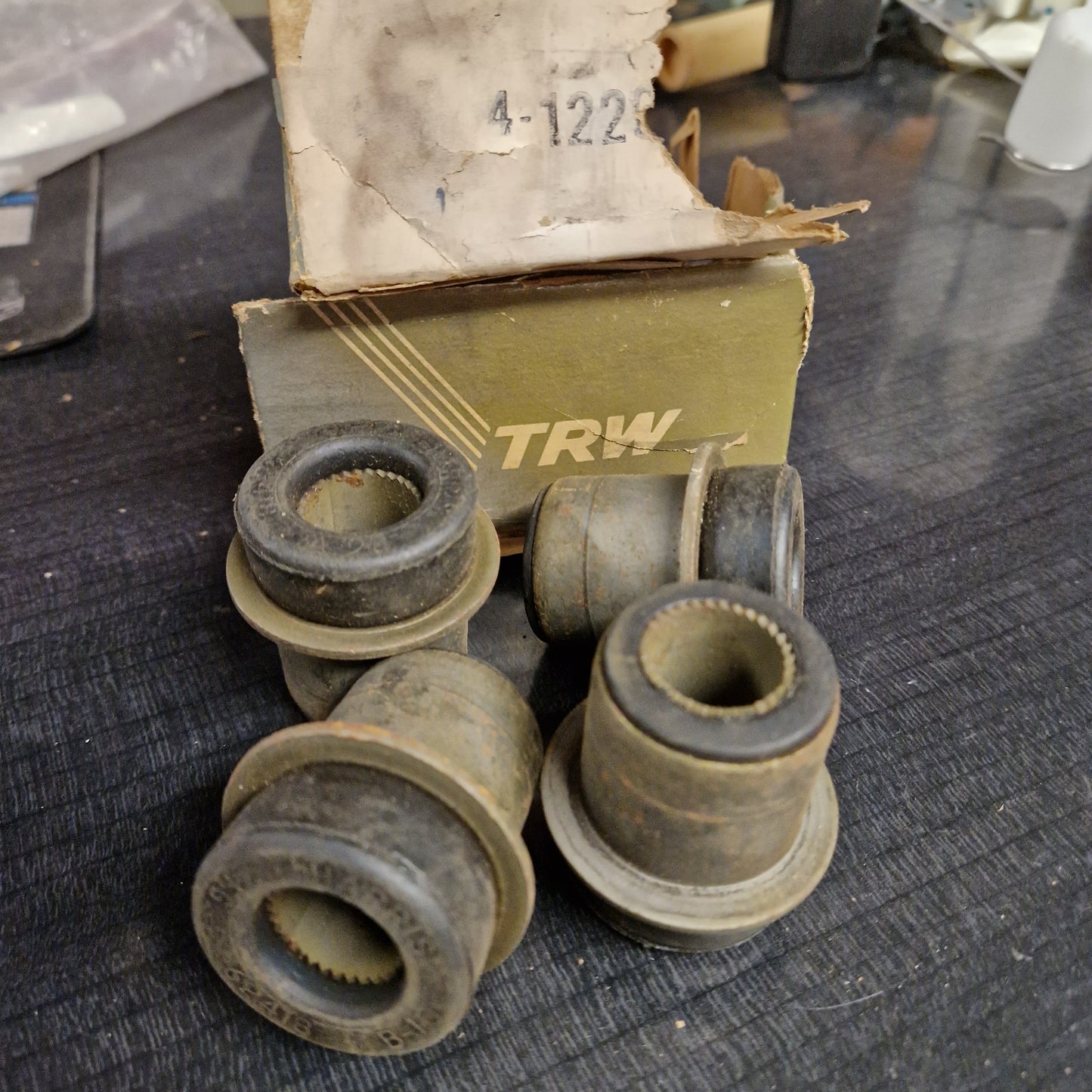 Bussningssats Övre Bärarmar/Länkarmar Chevrolet "Chevy II, Nova 62-67 12207 Sats