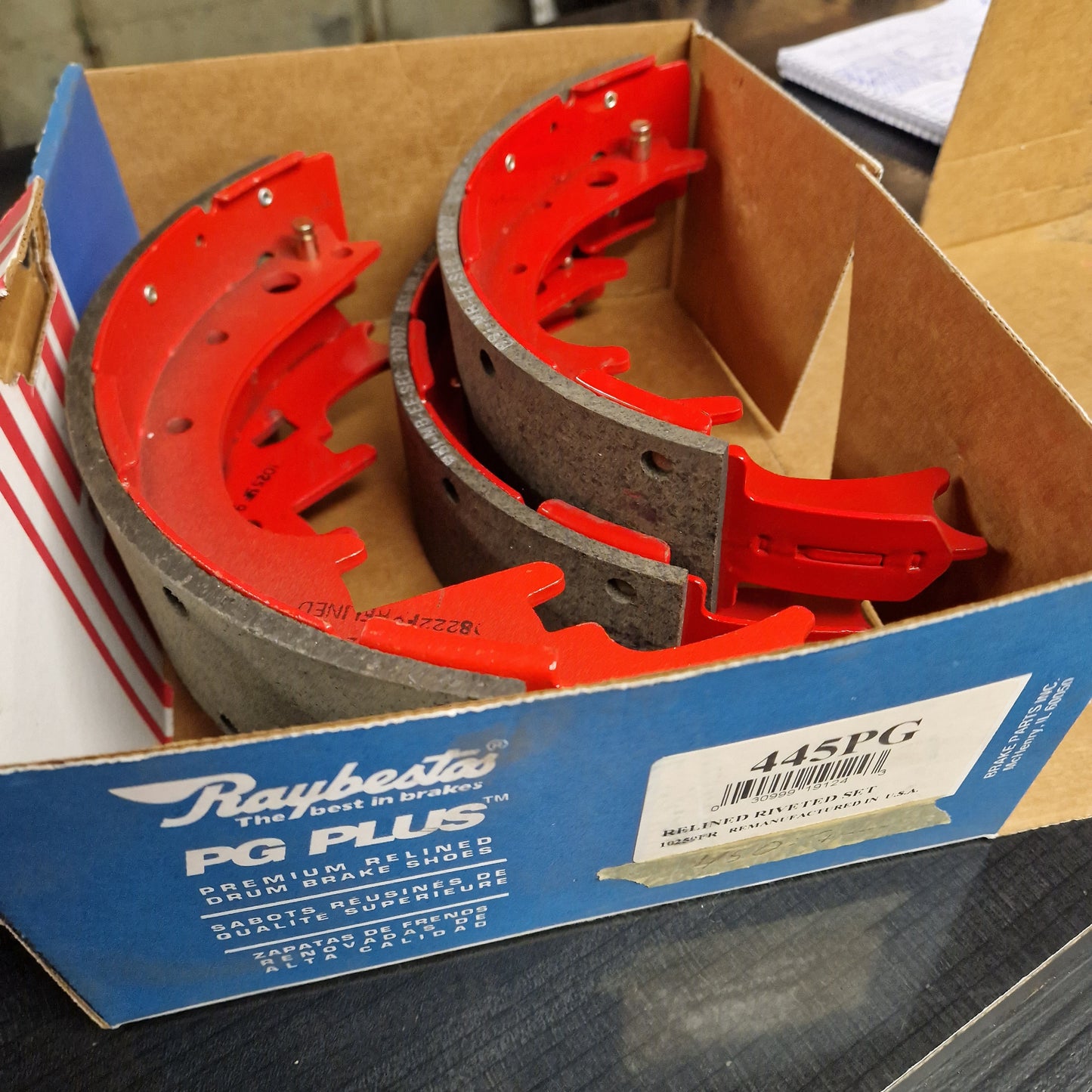 Bromsbackar Chrysler, Dodge, Plymouth 74-89, 10" x 2-1/2" Bak 445PG