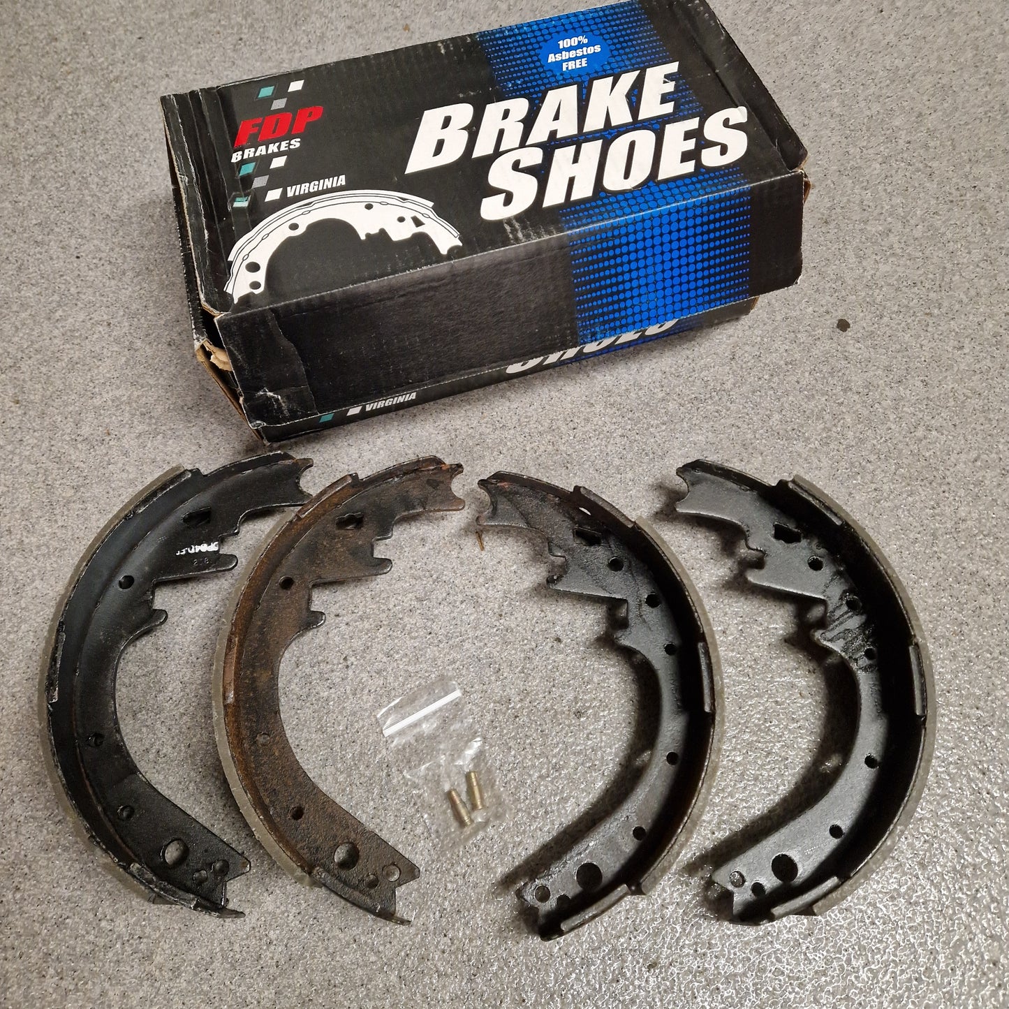 Bromsbackar Chrysler, Dodge, Plymouth 63-95, 11" x 2 1/2" Bak 446