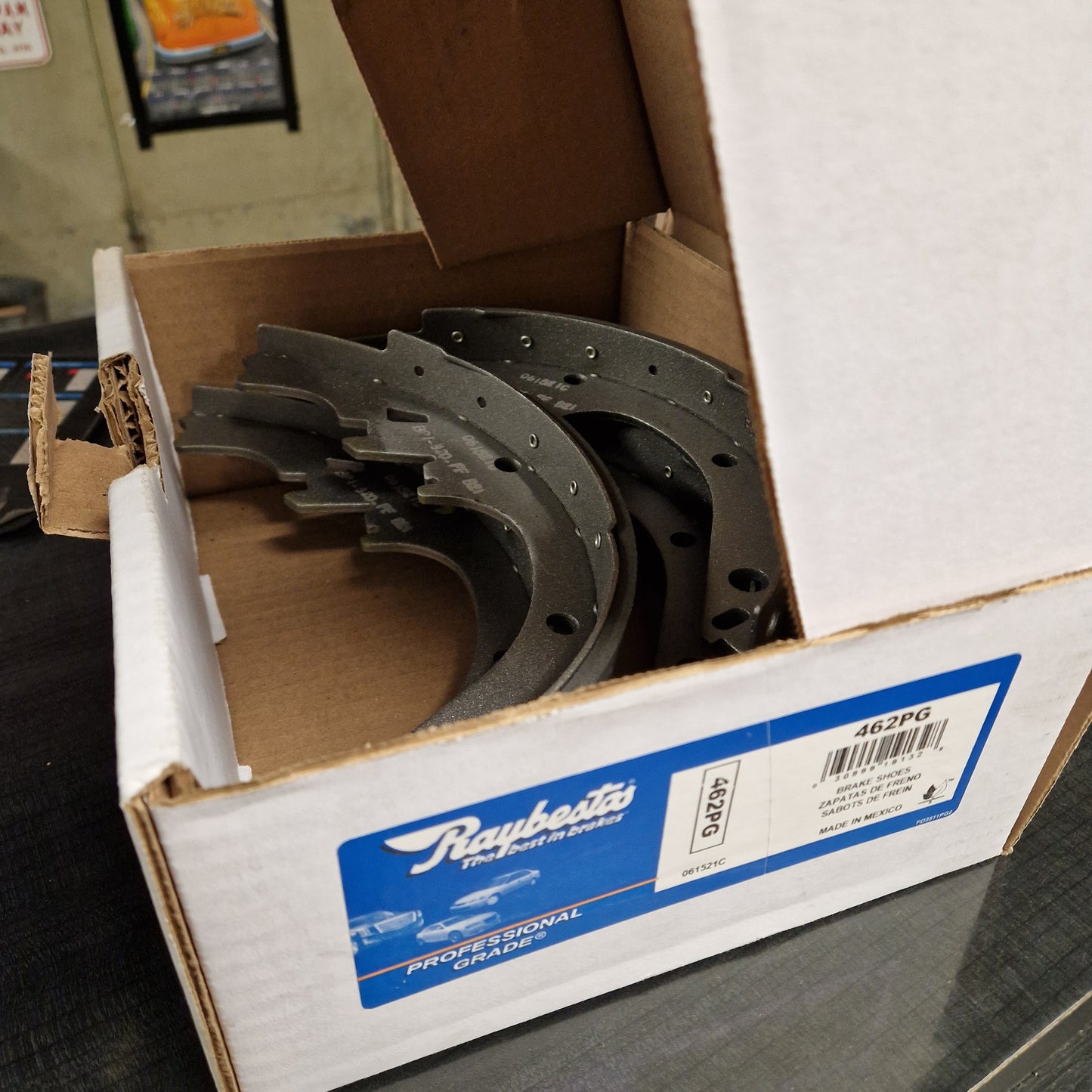 Bromsbackar Buick, Cadillac, Checker, Chevrolet, Dodge, GMC, Jeep, Olds, Pontiac 11" x 2" Bak 462PG