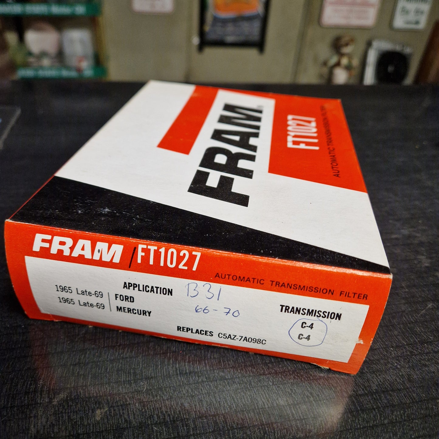 Filterkit Automatlåda Ford, Mercury C4 65-70 FT1027, C5AZ-7A098C (B31, FT31, FT-31)