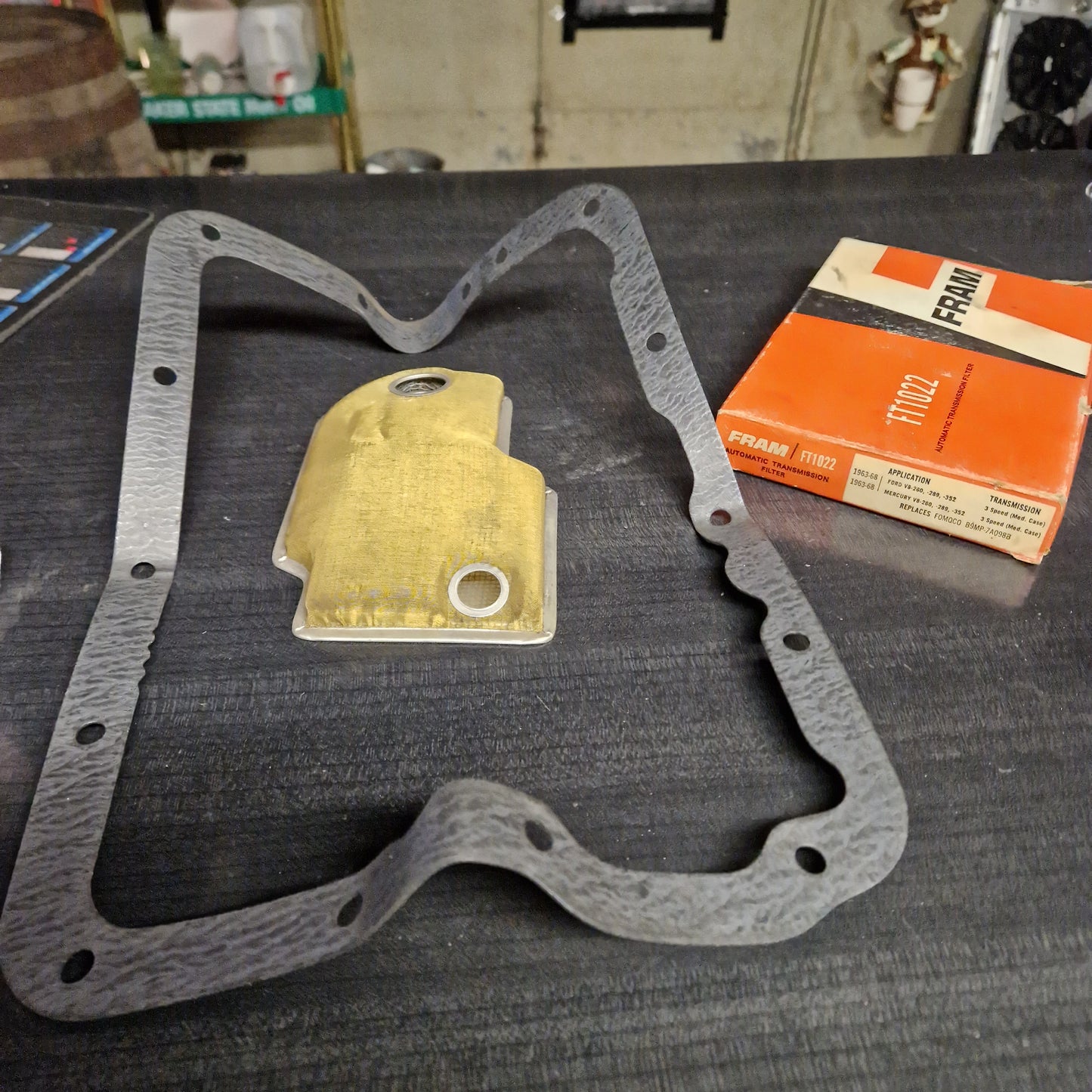 Filterkit Automatlåda Ford, Lincoln, Mercury MX Medium Case 63-68 FT1022, B9MP-7A098B (B41)