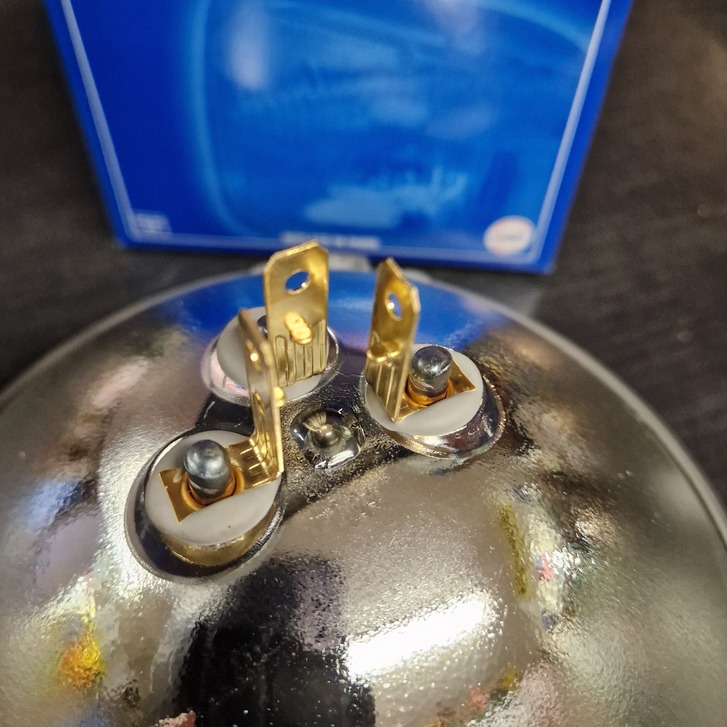 Strålkastare 7", Hel- och Halvljus, Sealed Beam , 3 stift. H6024E