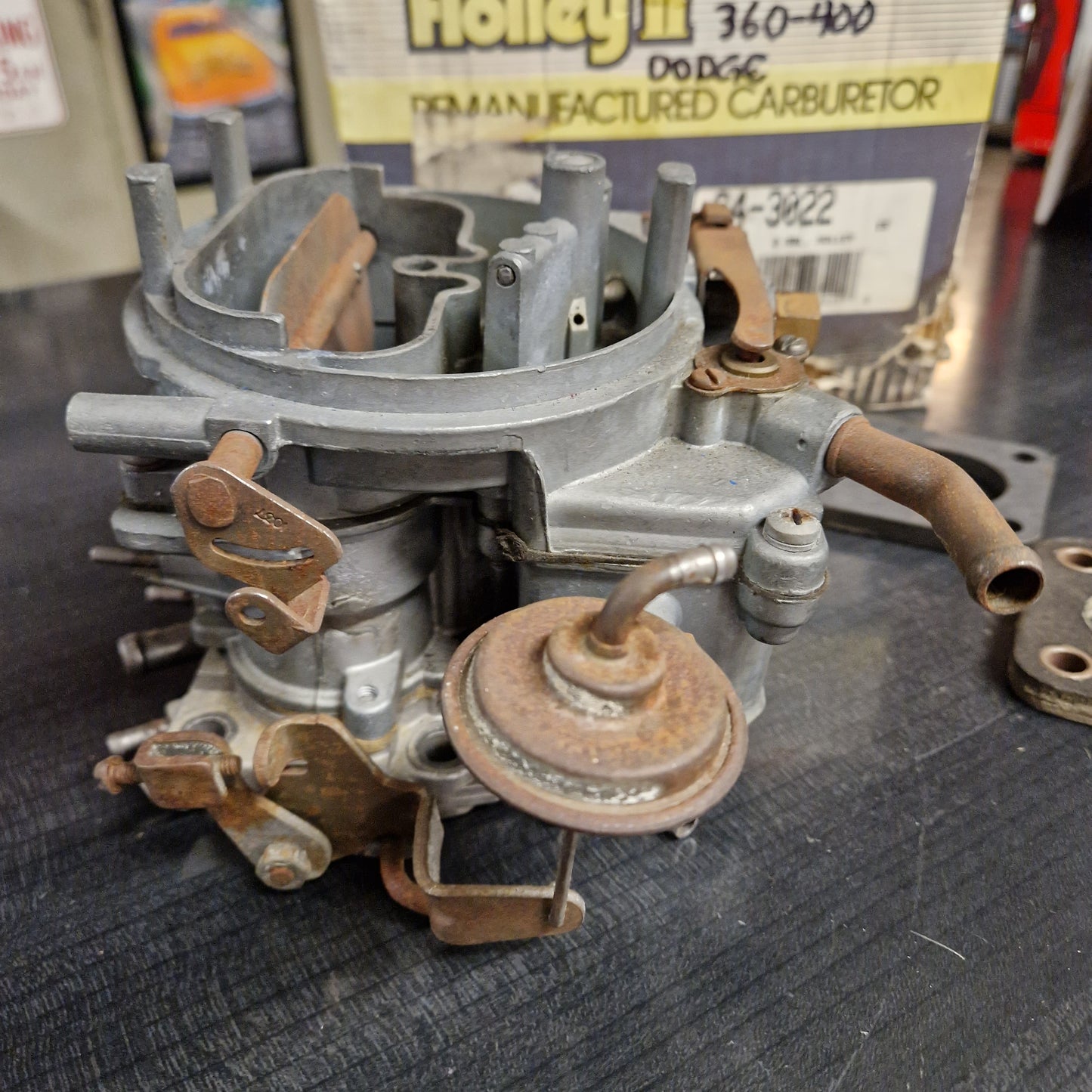 Förgasare Holley II Chrysler, Dodge, Plymouth 75-76 360-400, 2-port. 64-3022