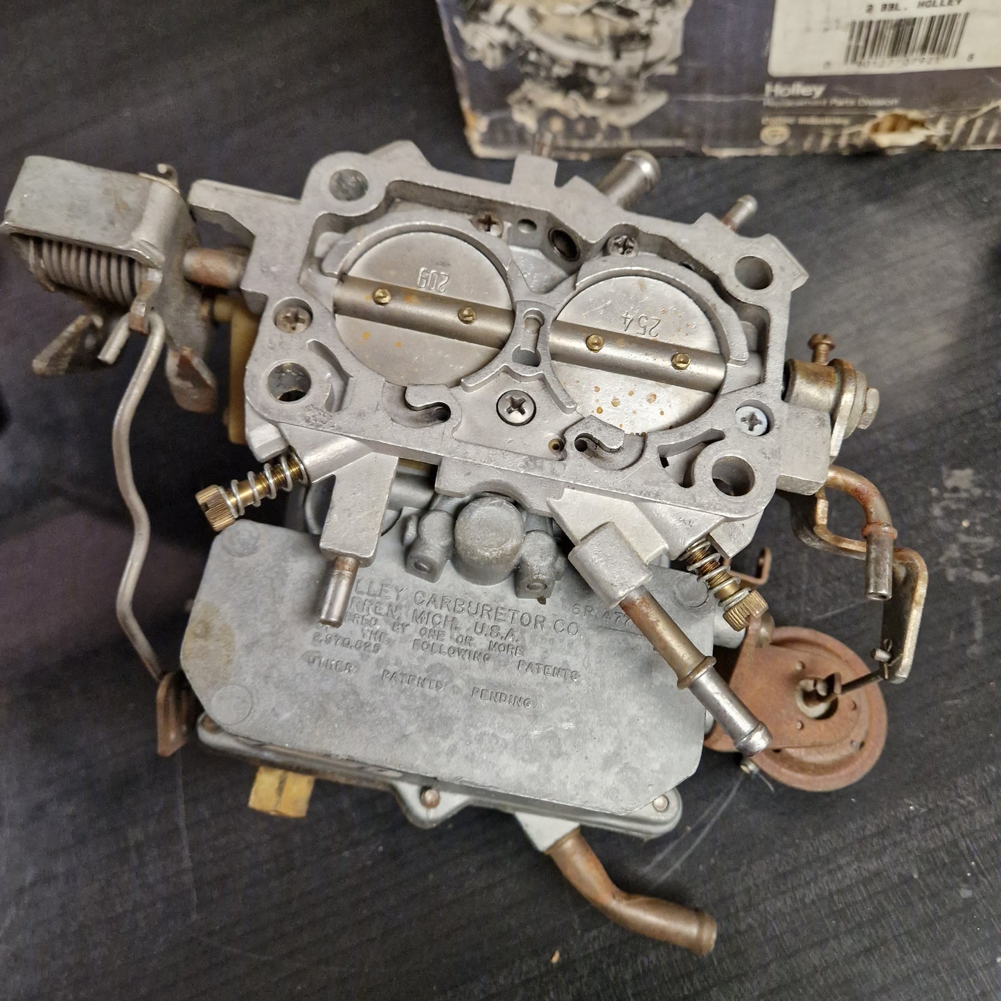 Förgasare Holley II Chrysler, Dodge, Plymouth 75-76 360-400, 2-port. 64-3022