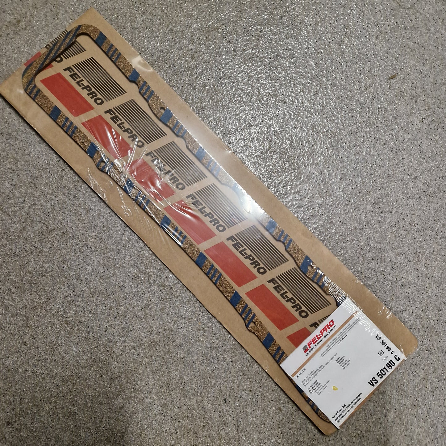 Ventilkåpspackning Chevrolet 6:a 235ci & 261ci, 54-62 VS50190C