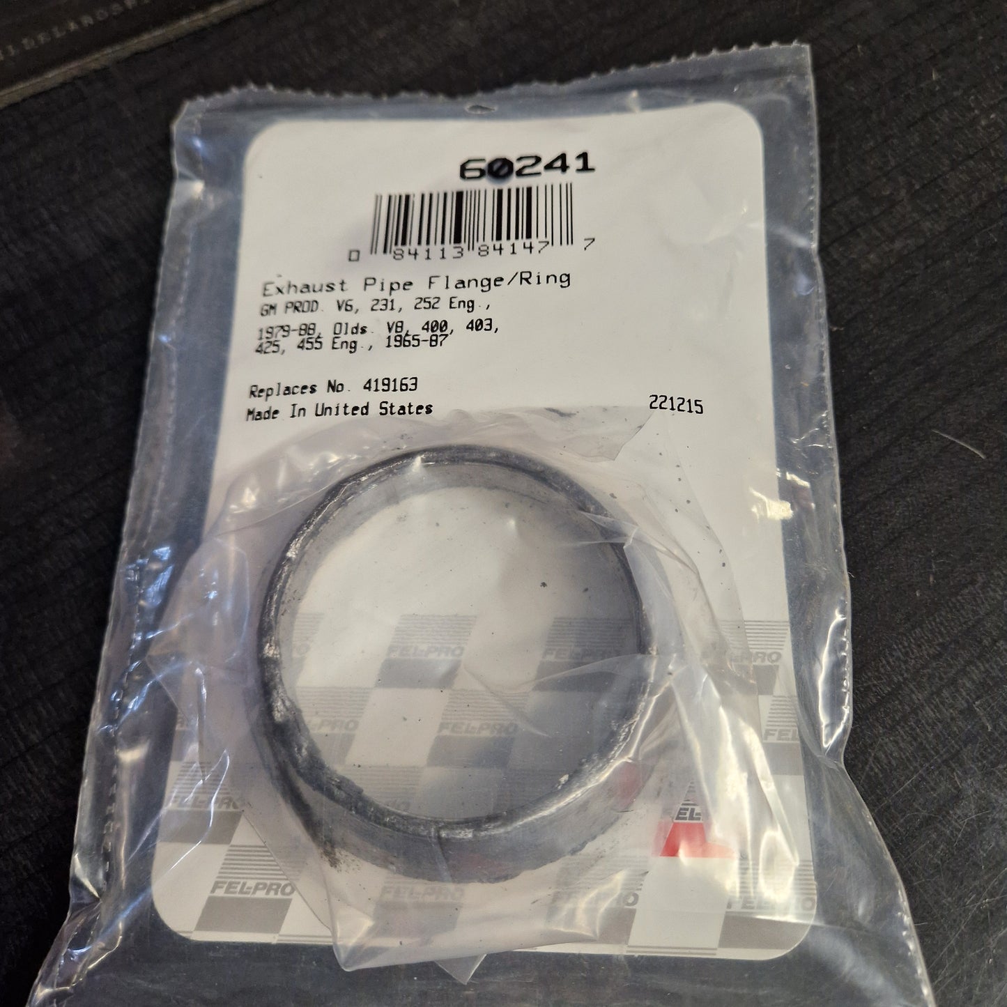 Avgaspackning / Flänspackning Buick, Oldsmobile, Konisk ena sidan 60241