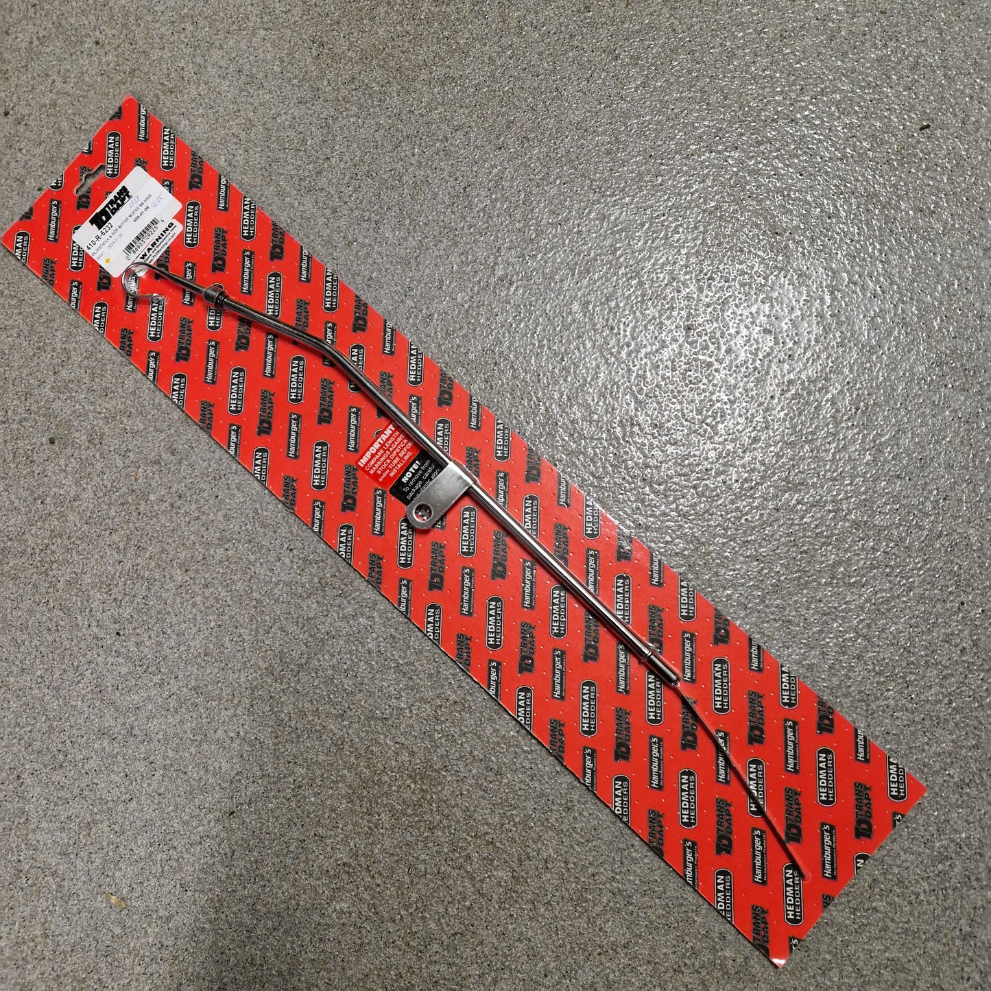 Oljesticka motor. Inkl. rör Chrysler BB 383, 400, 440. R6232 (6924, 9225)