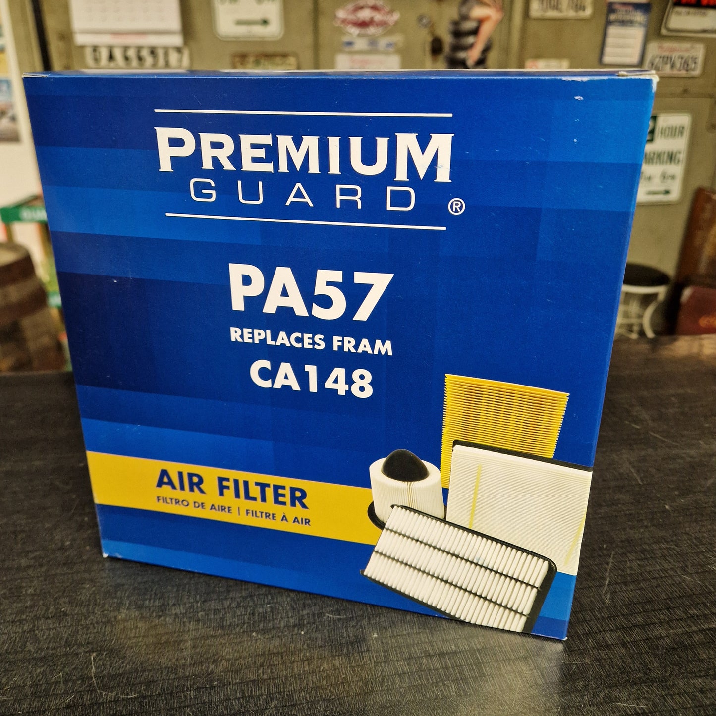 Luftfilter Ford, Mercury 214x168x83mm PA57 (42055, CA148, A30057)