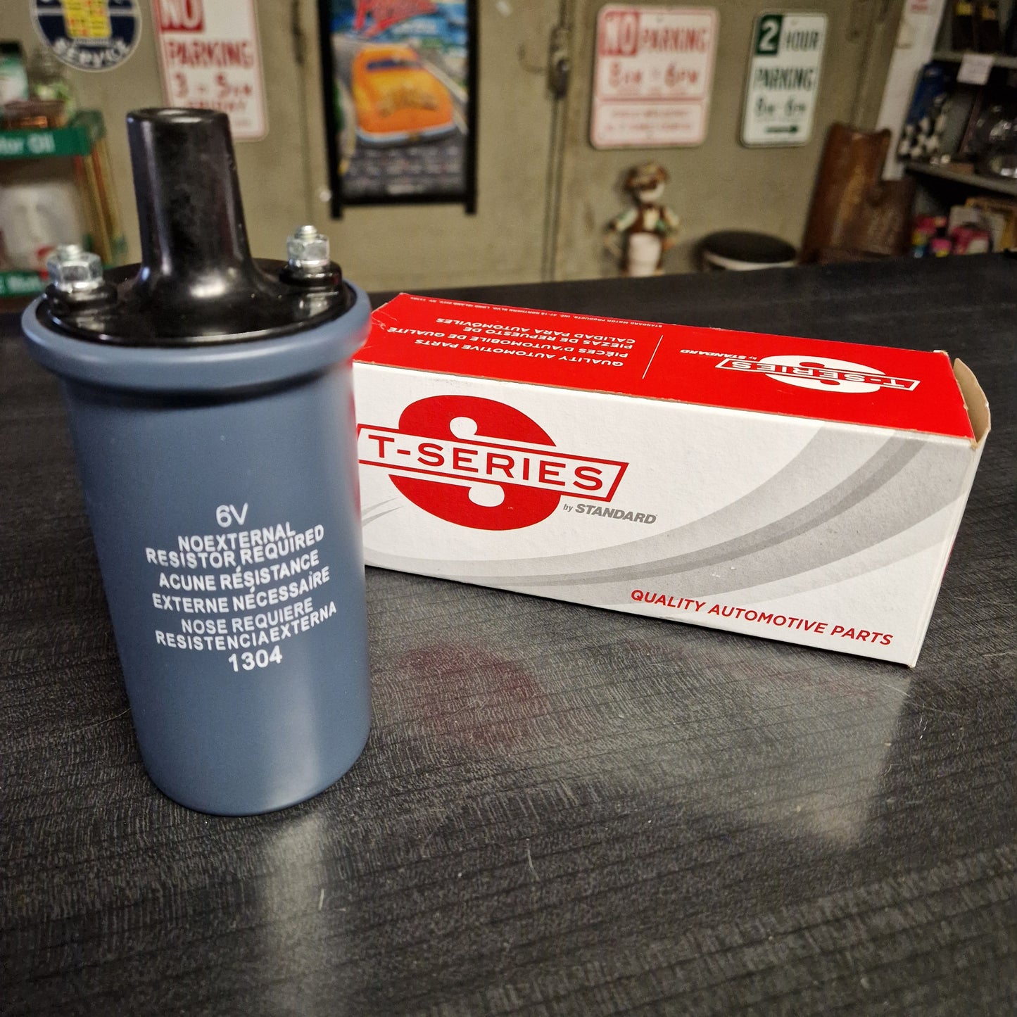 Tändspole 6 volt UC14T