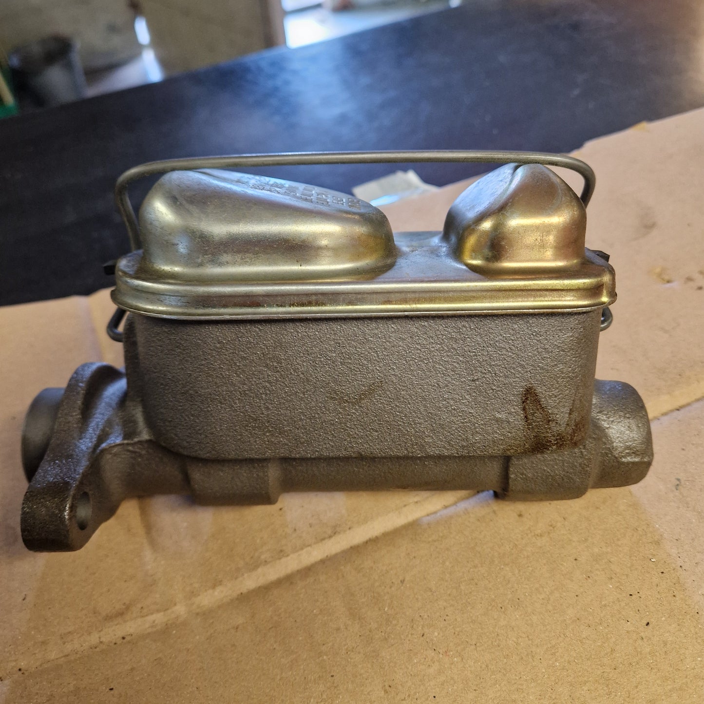 Huvudbromscylinder Ford Mustang, Mercury 1" 67-72 Skivor fram 11378, 71248