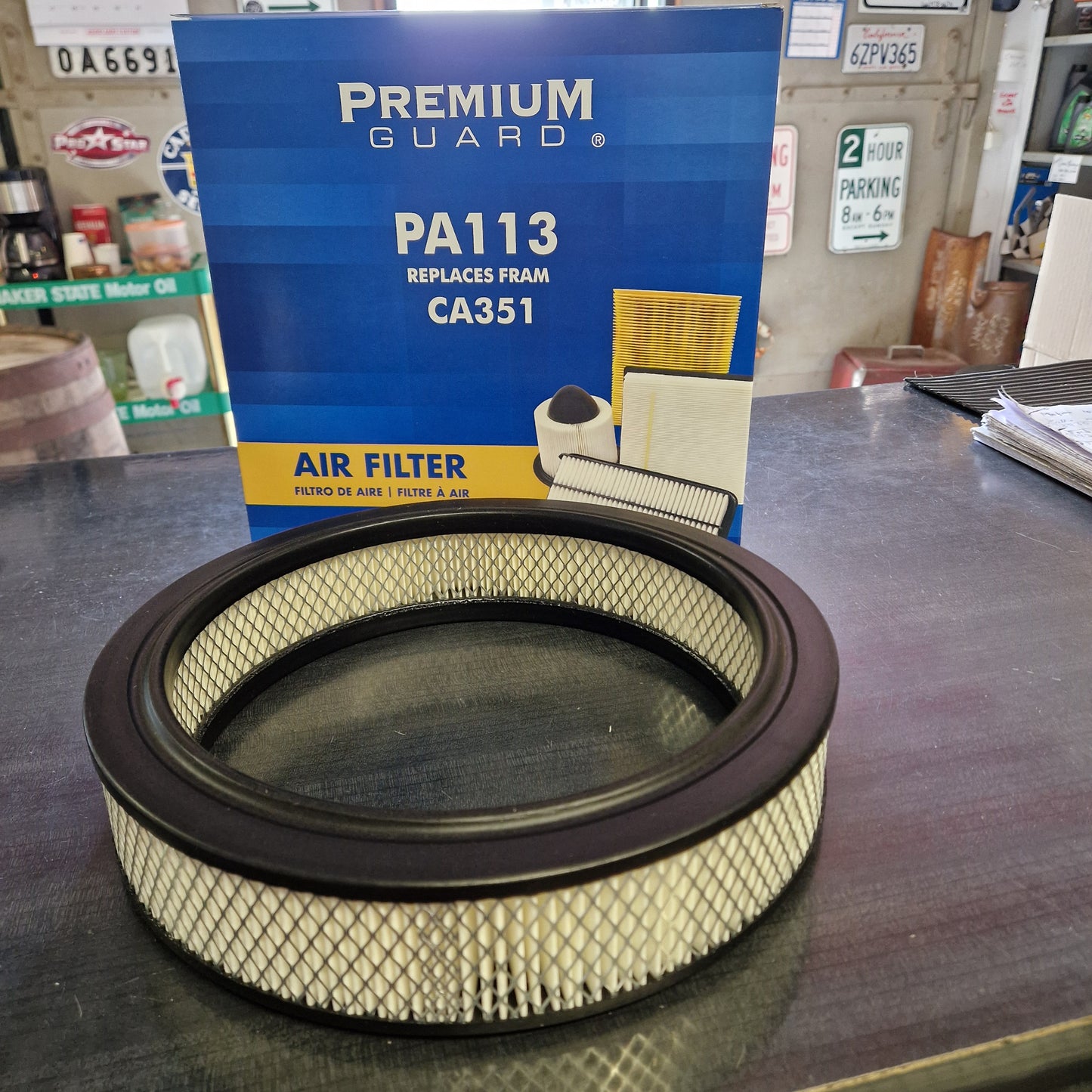 Luftfilter, Ford, Lincoln, Mercury 72-91 285 x 229 x 67mm PA113 (42073)