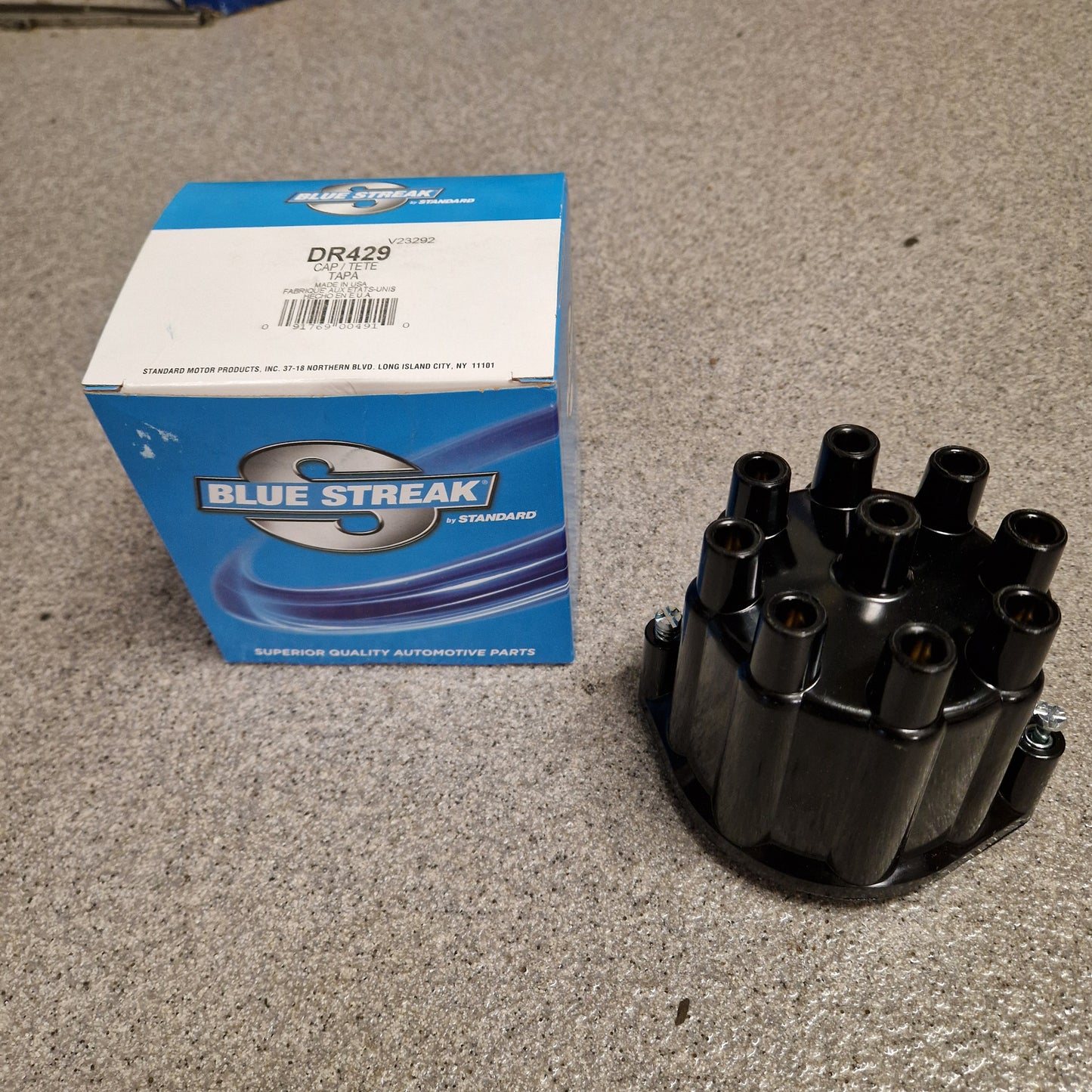 Fördelarlock GM V8 56-74 Blått Lock DR429 (DR976)