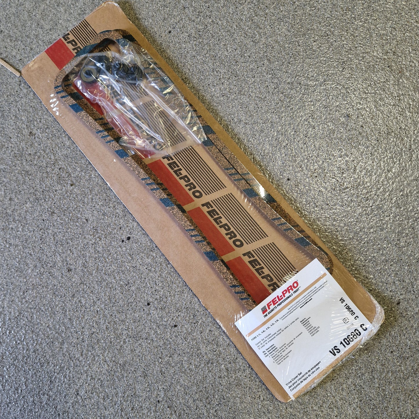 Ventilkåpspackning Ford Y-block 54-59 Edsel, Ford, Mercury VS10680C