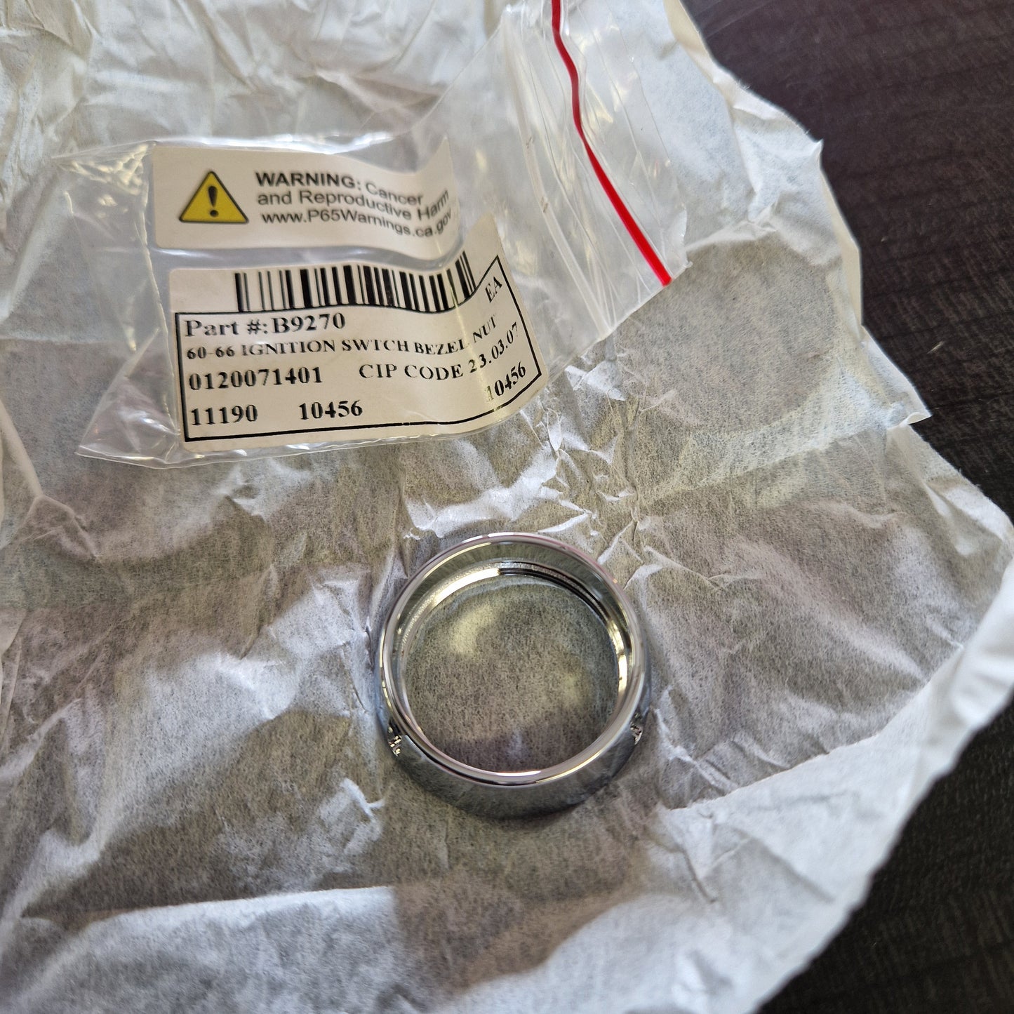 Mutter Tändningslås Chevrolet, GMC 60-66 B9270