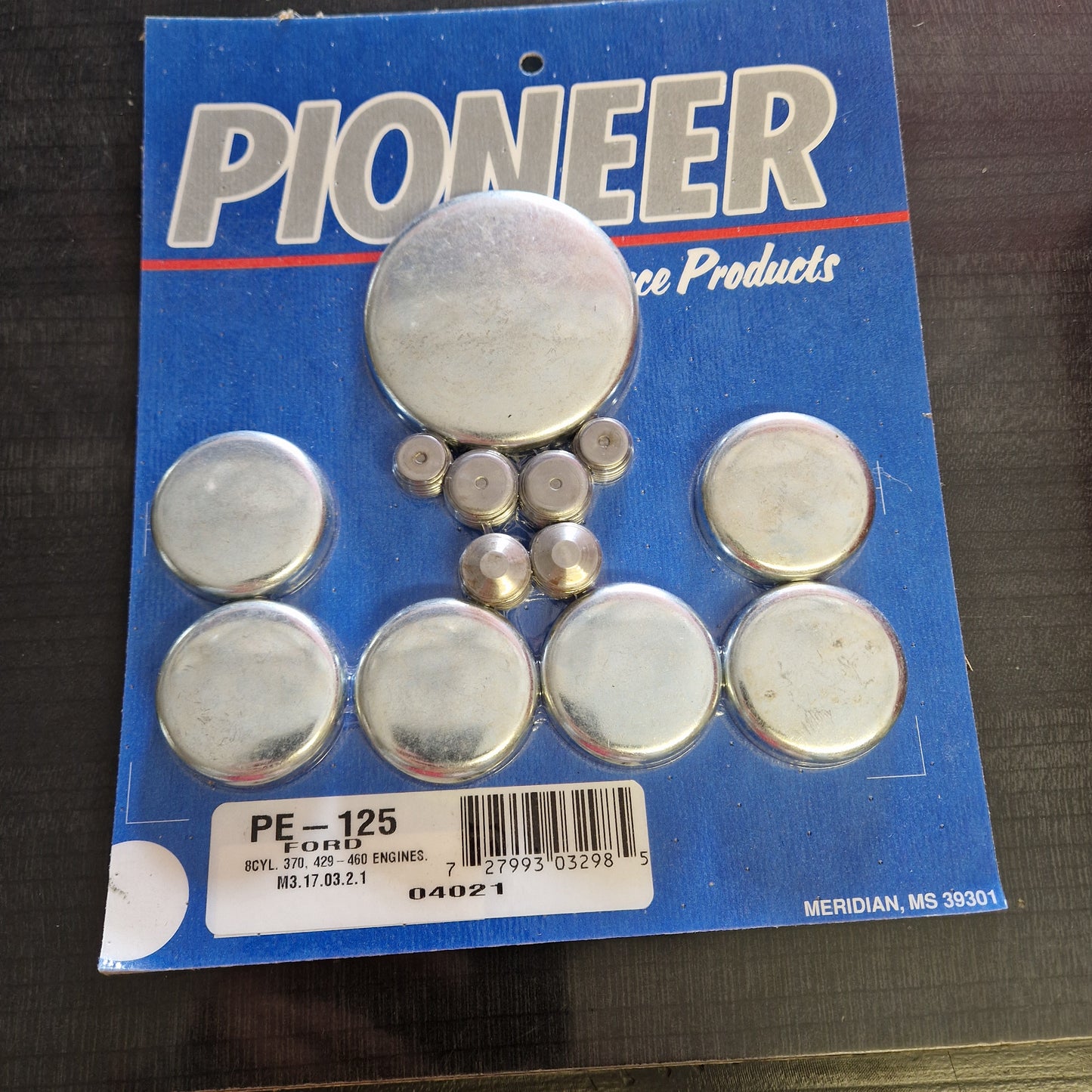 Frostpluggsats Ford V8  429-460ci, Truck 370ci   PE125