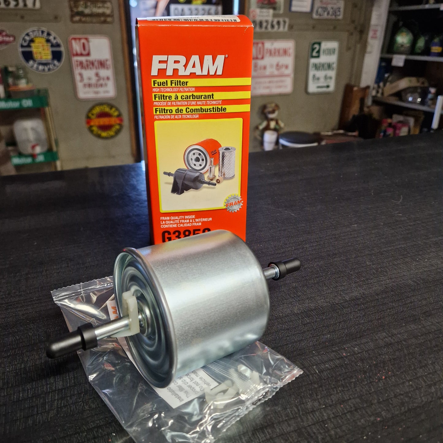 Bränslefilter Ford, Lincoln, Mercury. G3850 (F64711, 33296)