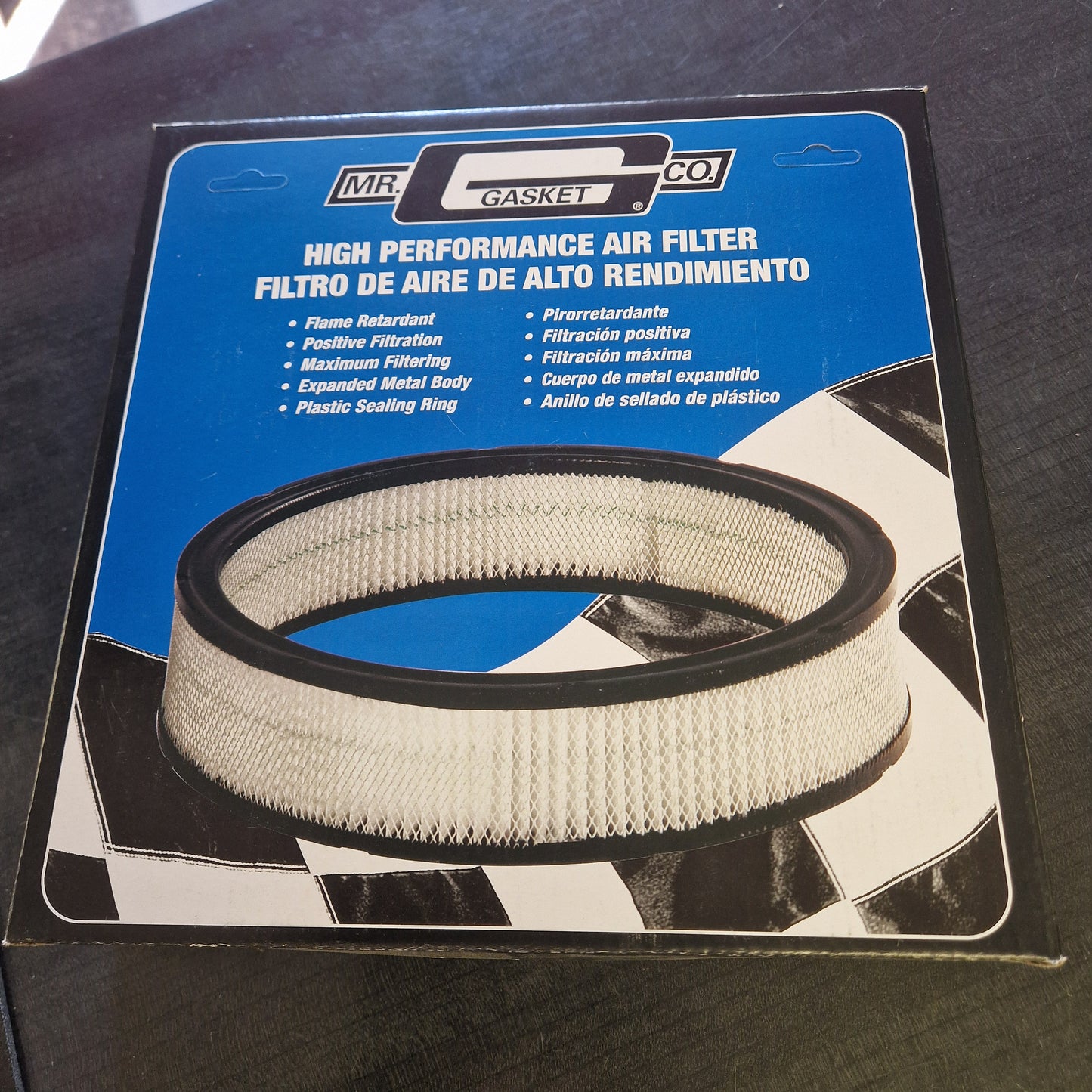 Luftfilter / Luftfilterinsats till Kromad Luftrenare 9"x 2" 1487A