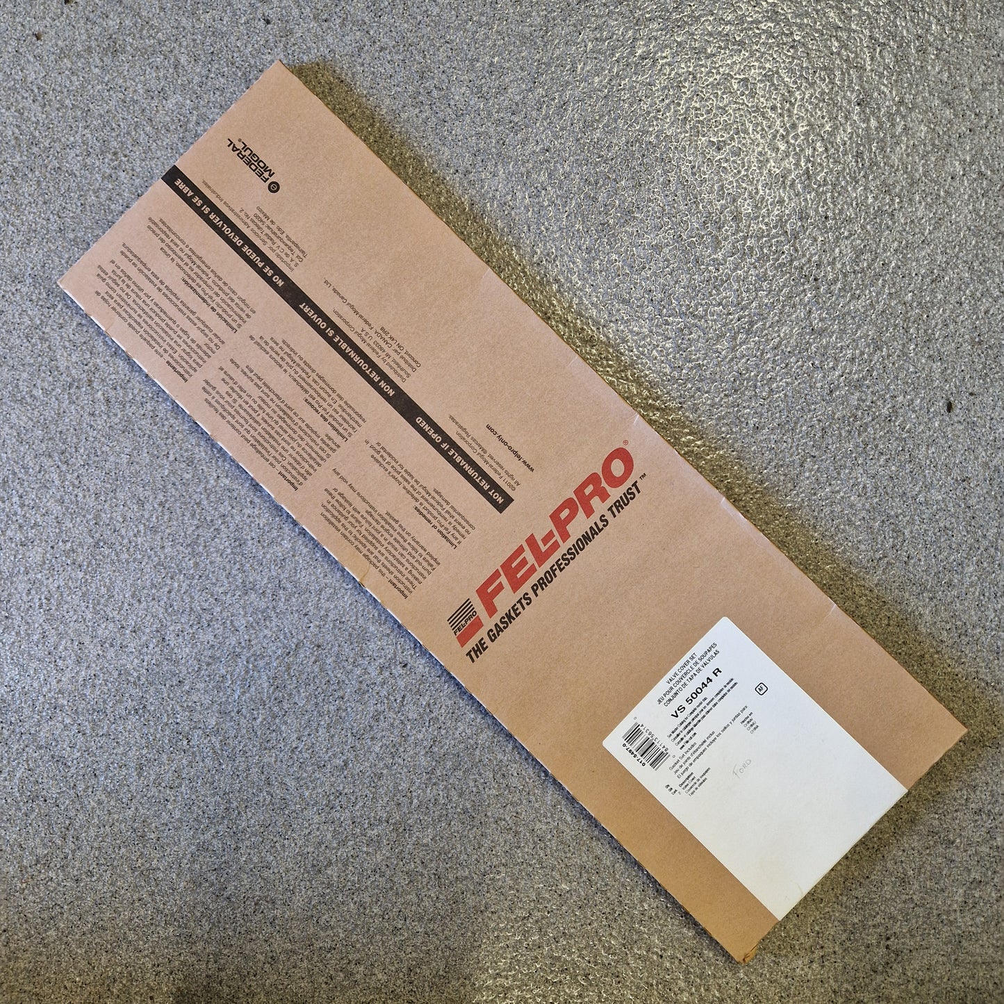 Ventilkåpspackning Ford BB 68-87 429ci, 460ci 7 Bult, Gummi. VS50044R