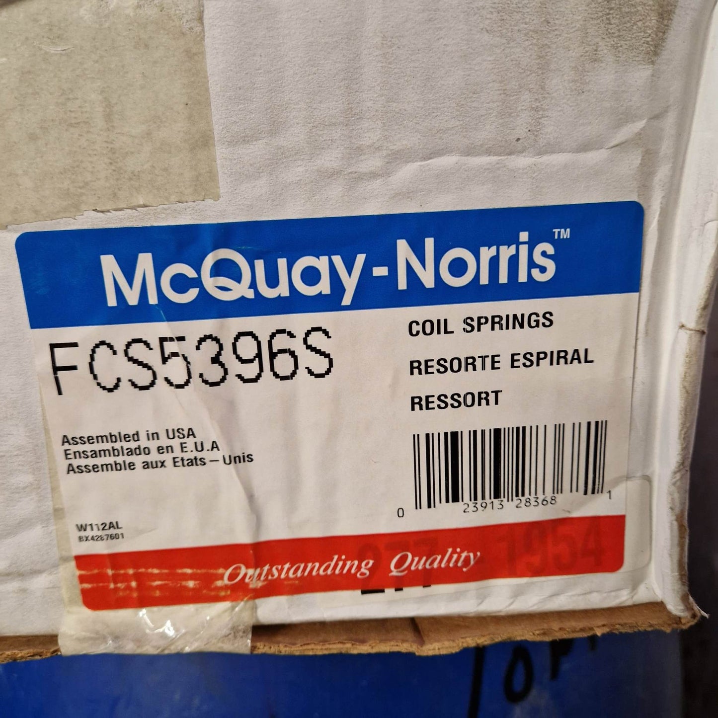 Spiralfjädrar Fram GM Buick, Cadillac, Chevrolet, GMC, Oldsmobile, Pontiac. 5396, 4112136, 277-1954