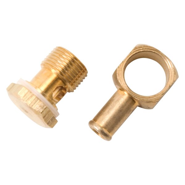 Banjonippel 3/8" slanganslutning. Passar Edelbrock Förgasare. 8089