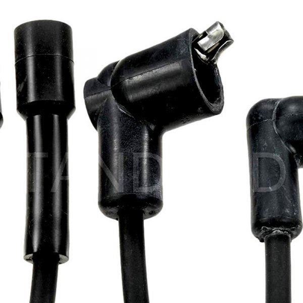 Tändkabelsats Buick 57-74, Cadillac 63-70 Rak vid stift, Vinklad vid lock. 9896