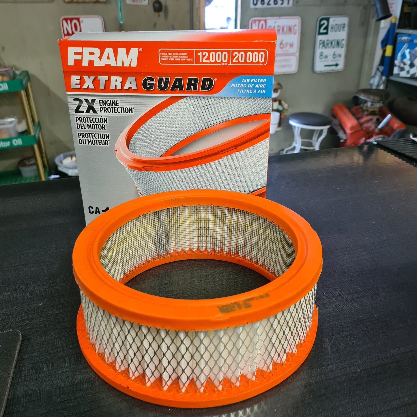 Luftfilter Chrysler, Dodge, Plymouth 211 x 165 x 76. CA146