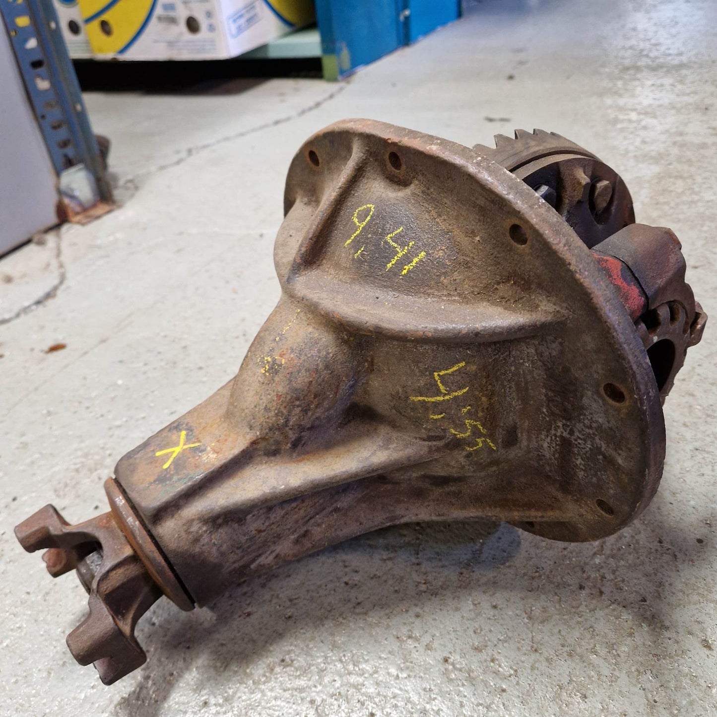 Diffklump med Lamelldiff Chevrolet Impala 58-64 Utväxling 4.55 Beg