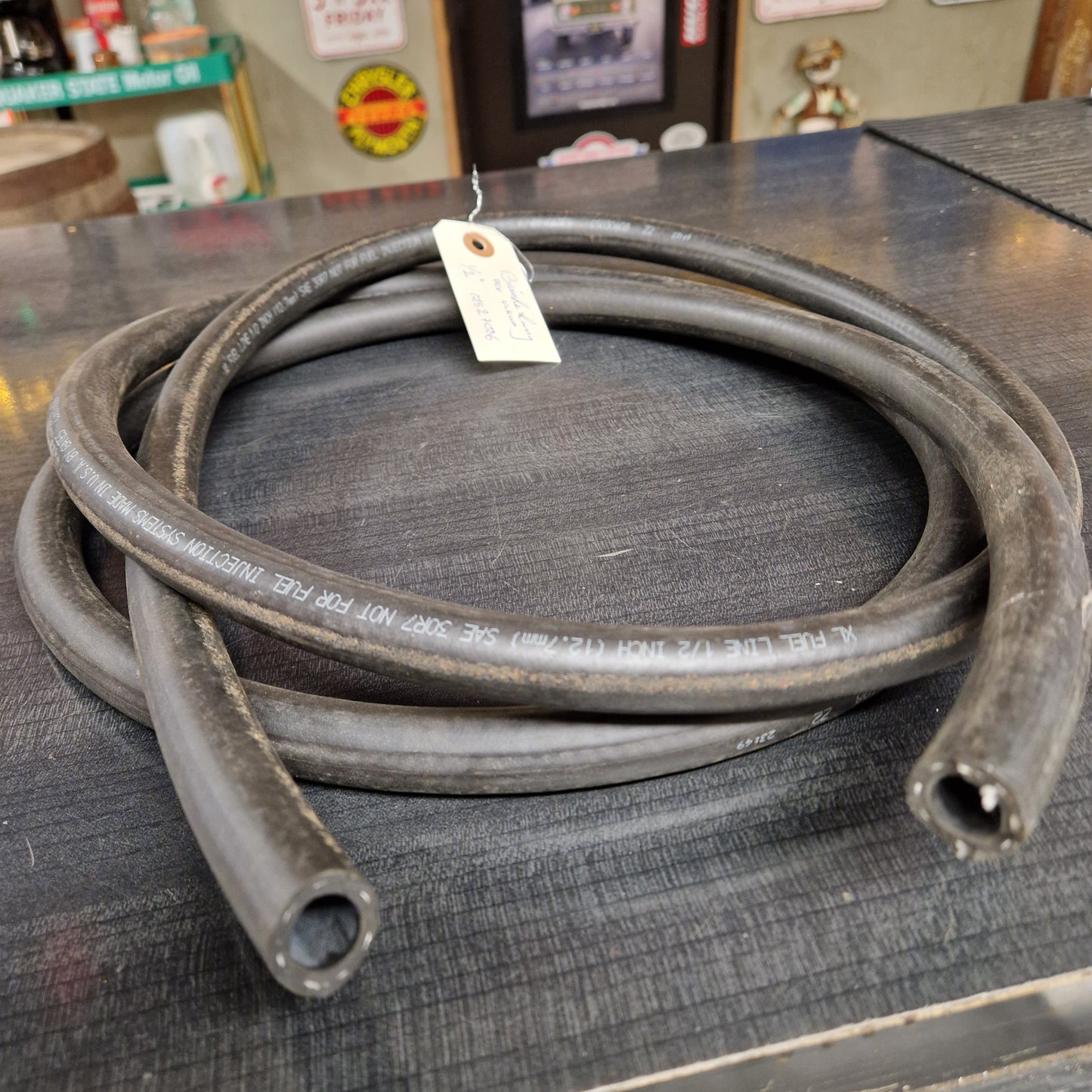 Bränsleslang 1/2" 12,7 mm Säljs per meter. 27006