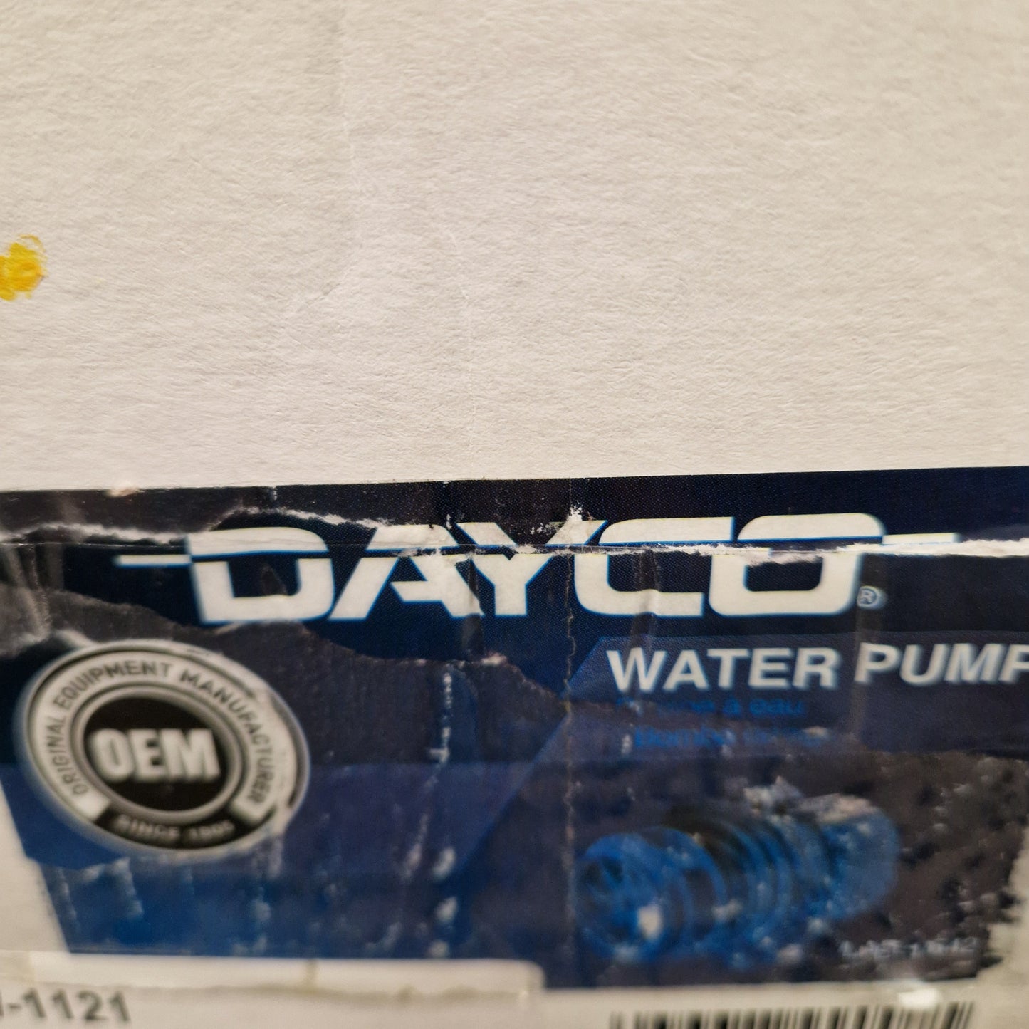 Vattenpump Chevrolet SB 55-> Kort Pump 14,4cm 43106, AW898, US898, MW898, DP1313