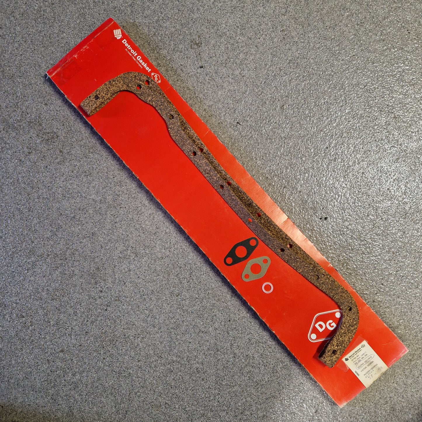 Oljetrågspackning Ford FE BB 58-76, Ford, Edsel, Mercury 332, 352, 390, 406ci Kork 16365 (OS11701C)
