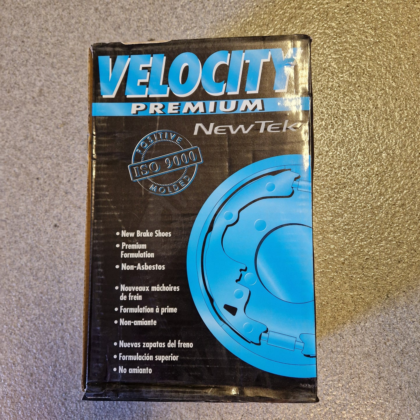 Bromsbackar Chrysler, DeSoto, Dodge, Plymouth 56-62, 12" x 2-1/2" Fram/Bak NB86 (86PG)