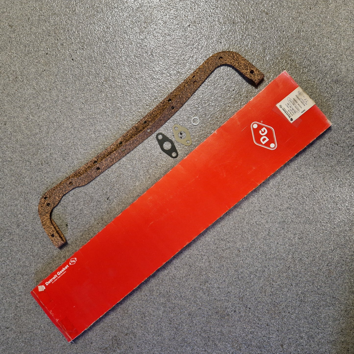 Oljetrågspackning Ford FE BB 58-76, Ford, Edsel, Mercury 332, 352, 390, 406ci Kork 16365 (OS11701C)