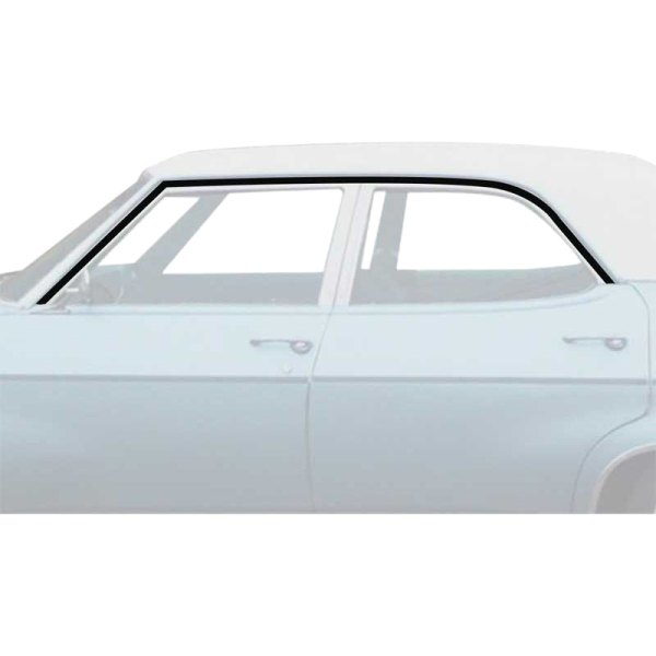 Tätningslist Tak GM FS Buick, Chevrolet, Pontiac, Oldsmobile 69-70 4 dr Ht, Par K383