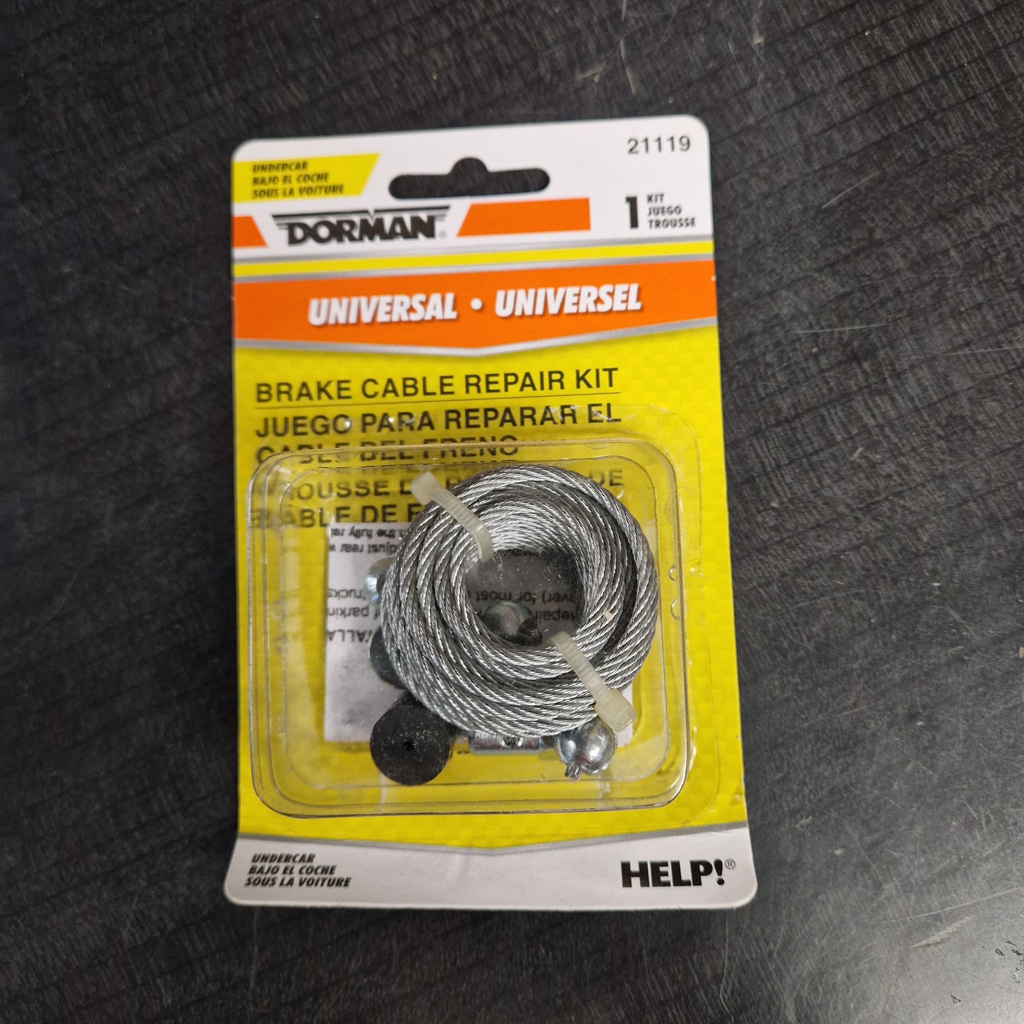 Repsats Handbromswire 3048mm 10ft x1/8" Universal 21119