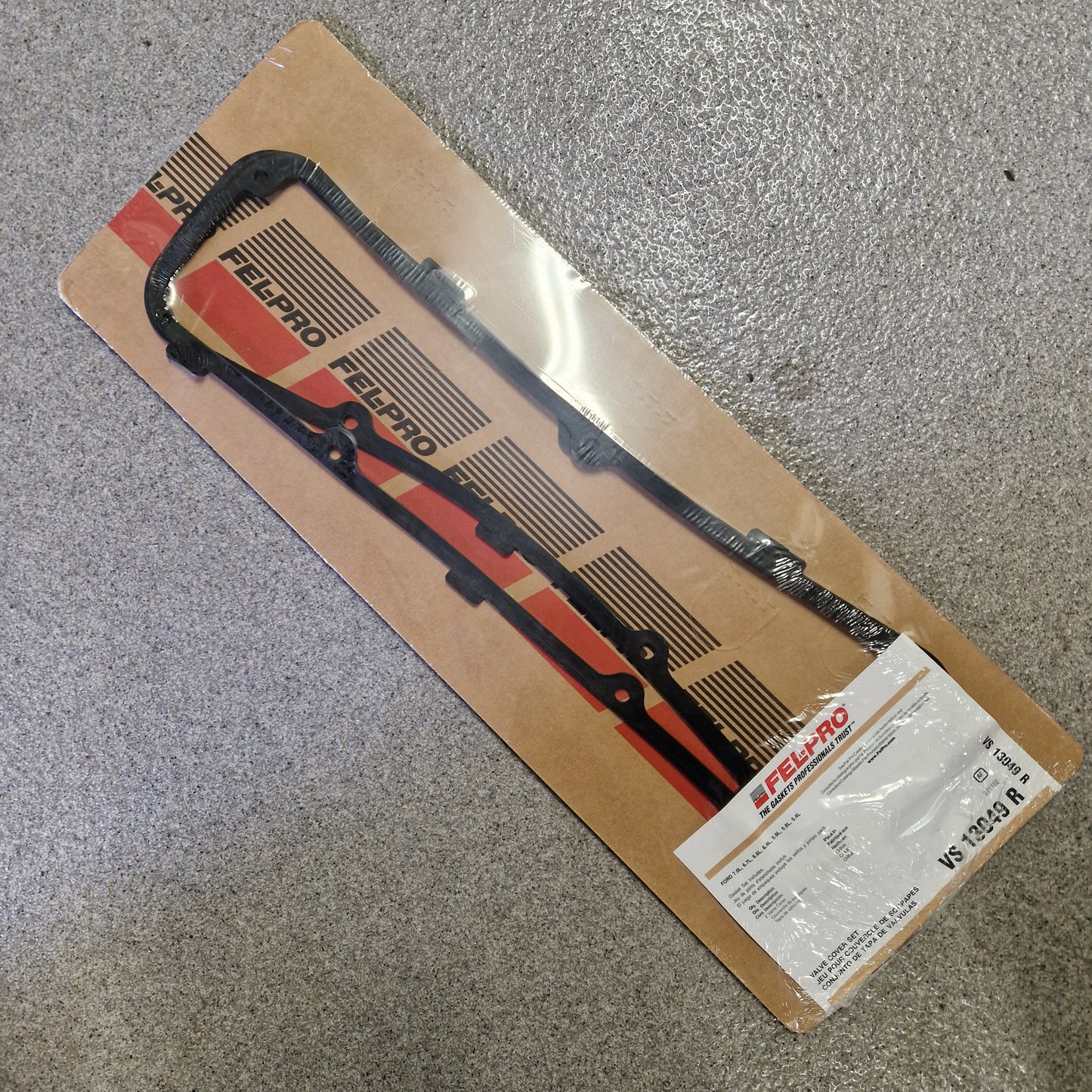 Ventilkåpspackning Ford FE BB  58-74 Edsel, Ford, Mercury  Gummi. VS13049R